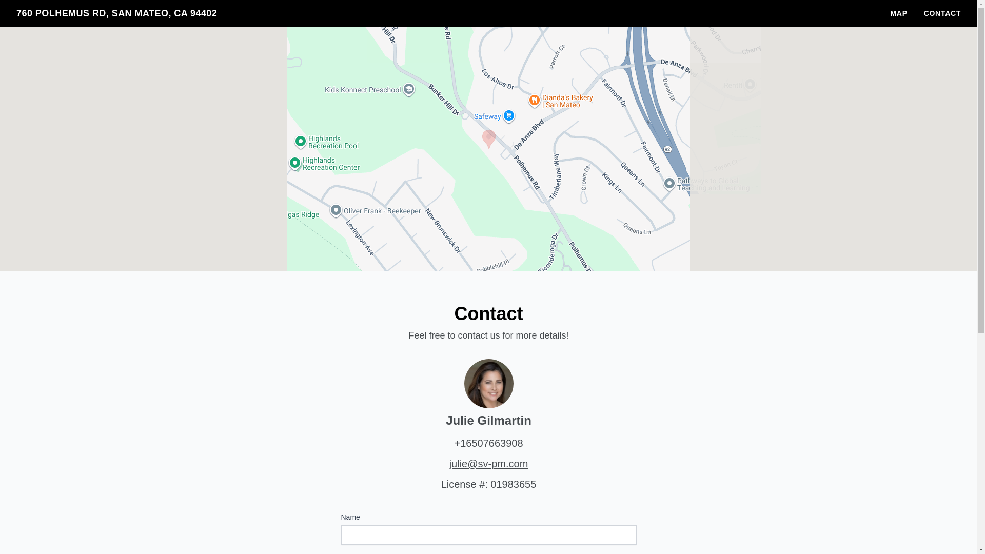 website screenshot of https://760polhemusrd.com/