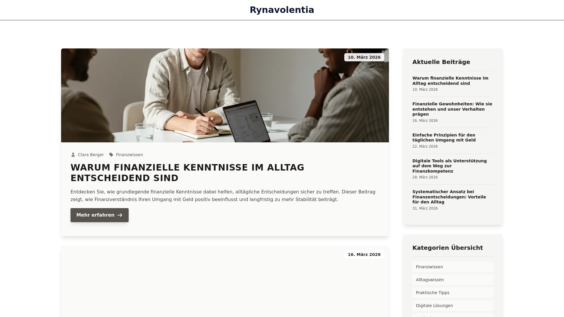 website screenshot of https://rynavolentia.com/