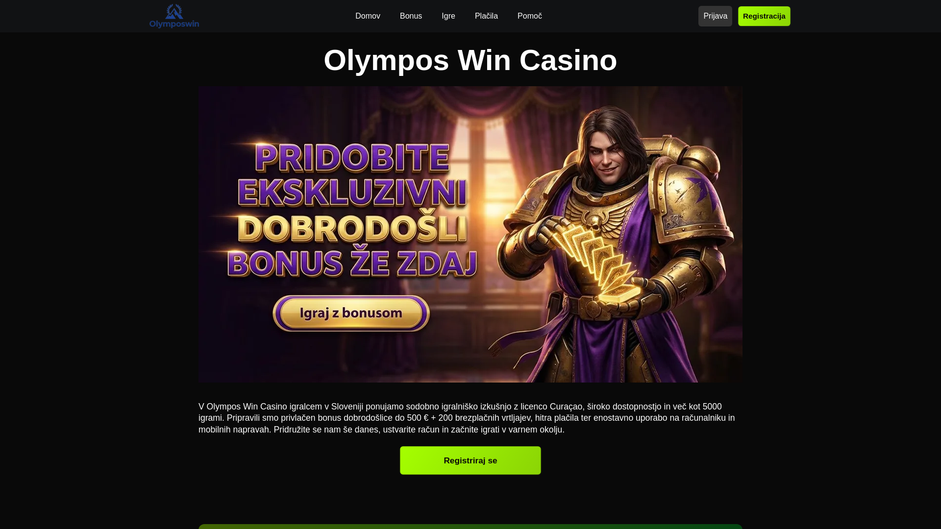 website screenshot of https://olymposwin-si-53135.pages.dev/