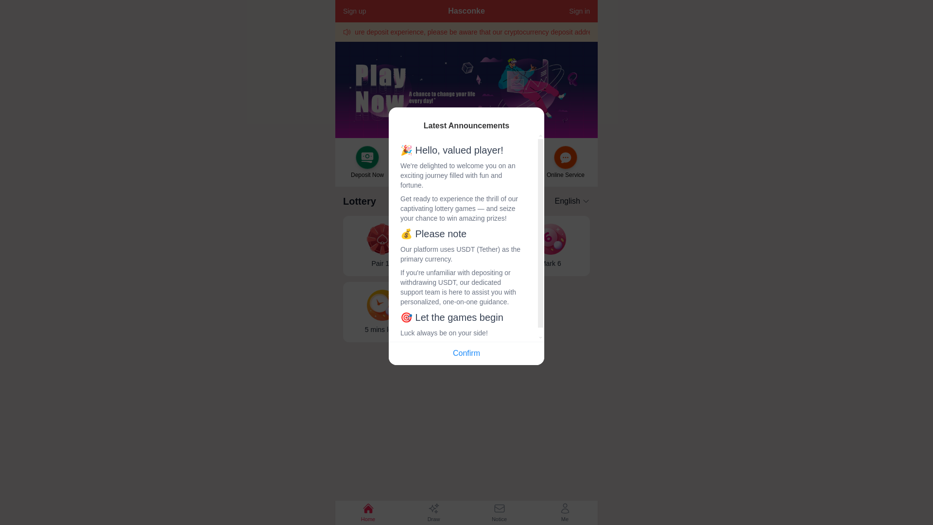 website screenshot of https://hasconke.com/