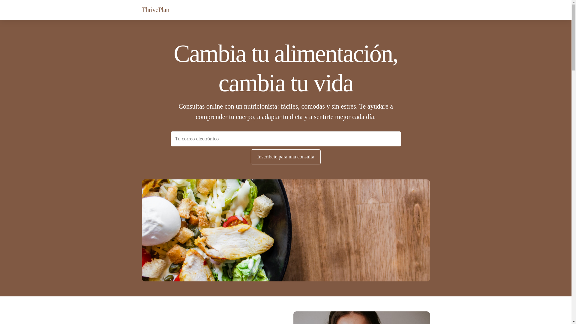 website screenshot of https://thriveplanc.info/