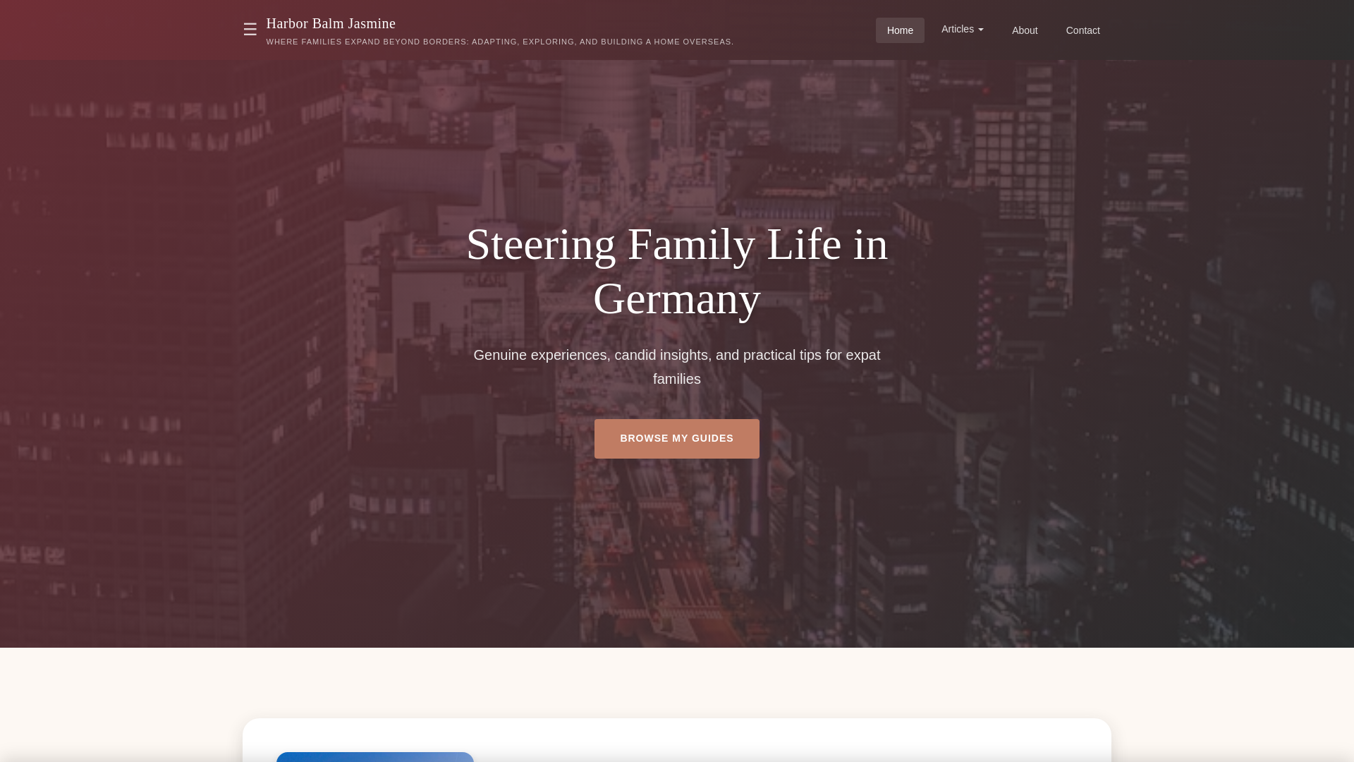 website screenshot of https://harborbalmjasmine.xyz/