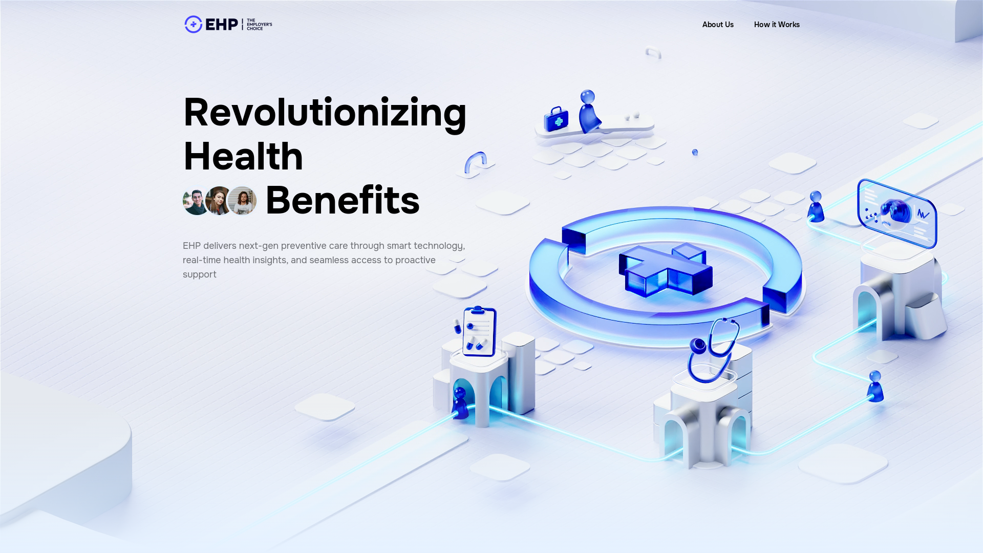 website screenshot of https://ehpcareer.com/