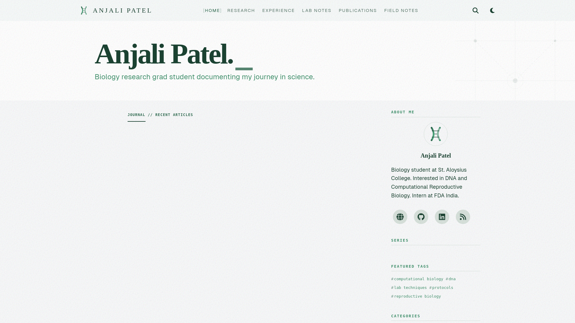 website screenshot of https://anjalipatel-org.pages.dev/
