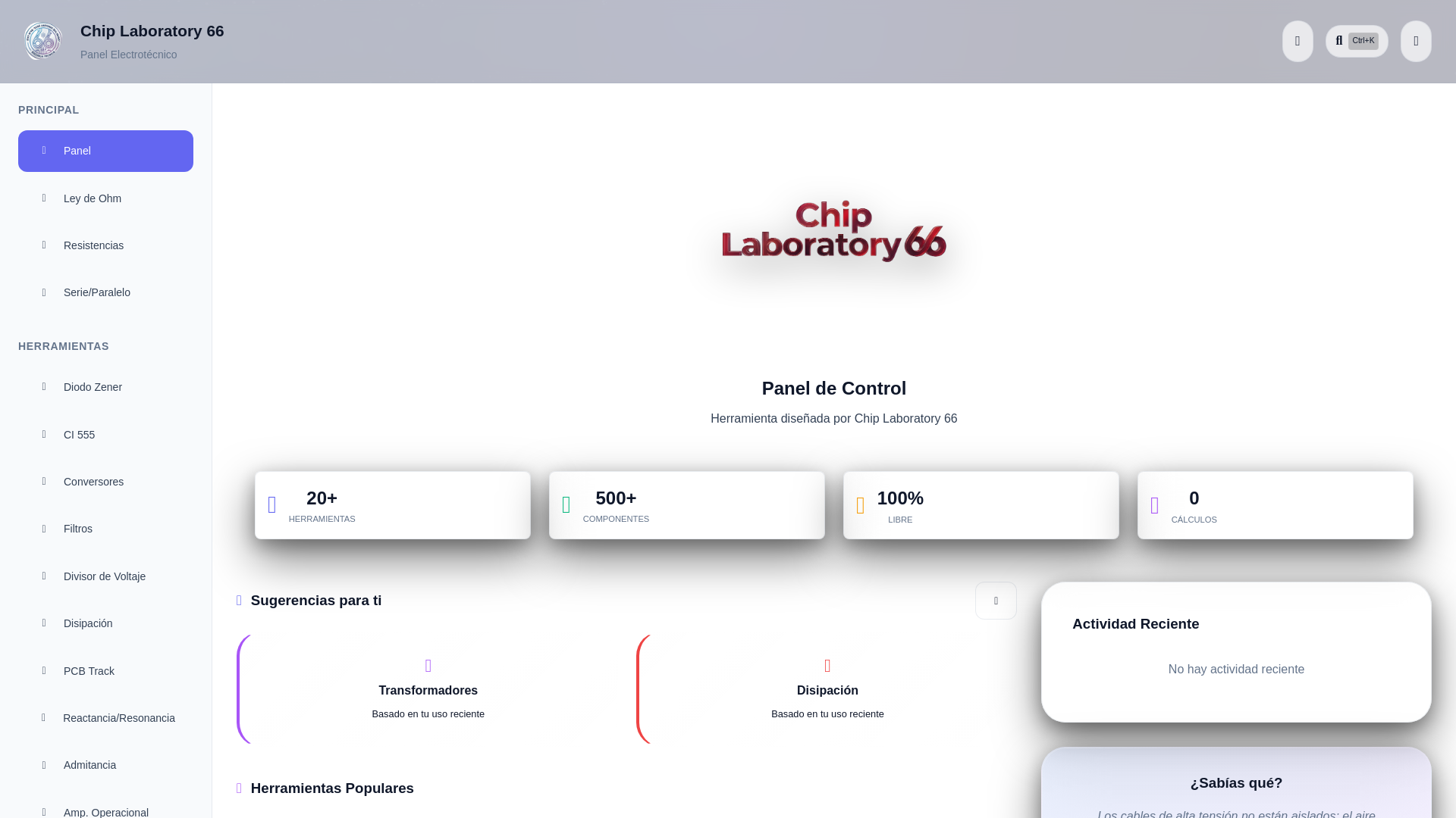 website screenshot of https://chiplabs66.pages.dev/