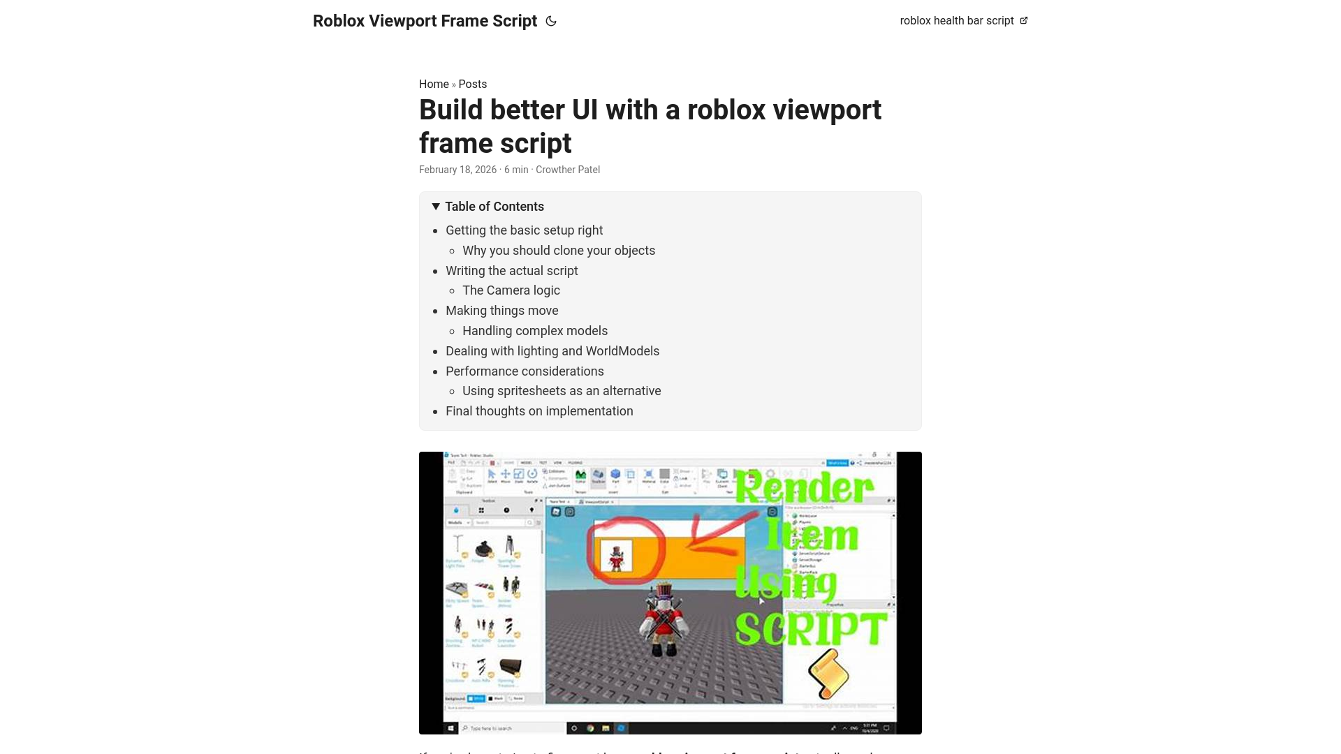 website screenshot of https://roblox-viewport-frame-script.pages.dev/