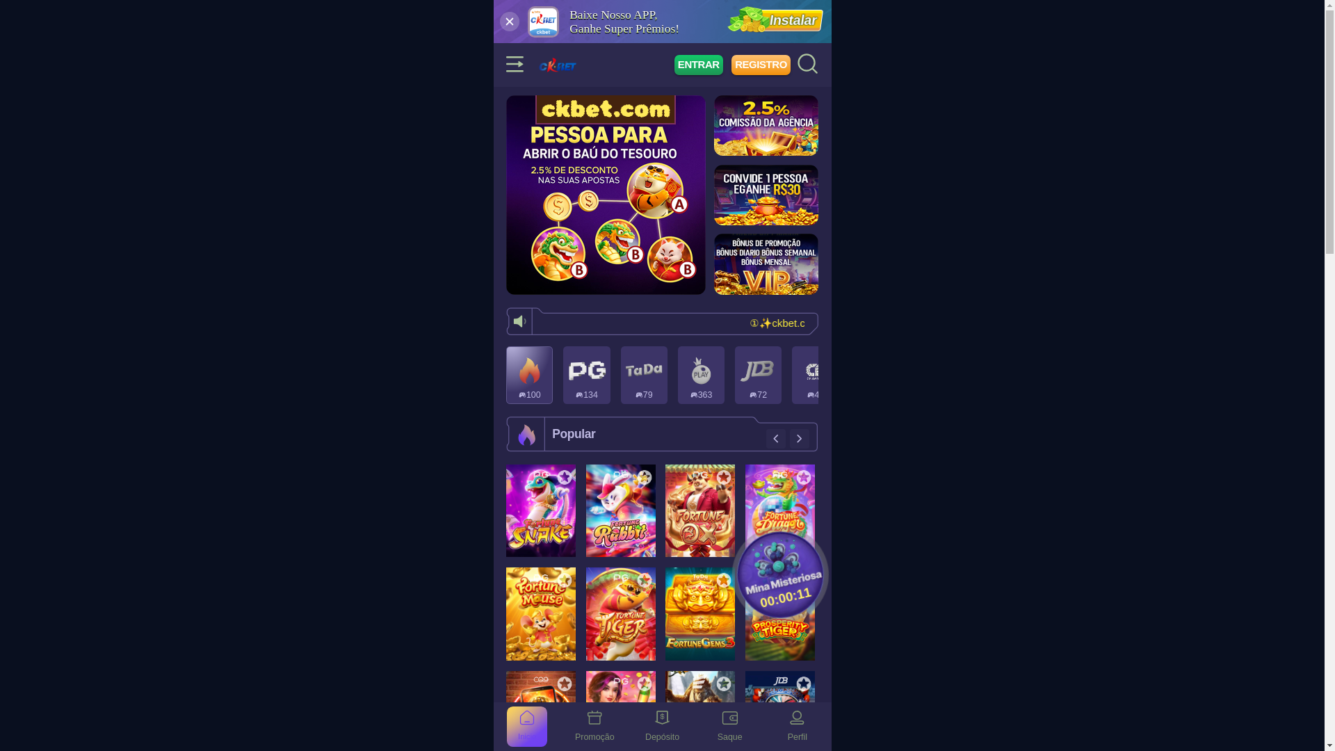 website screenshot of https://ckbetcp.com/