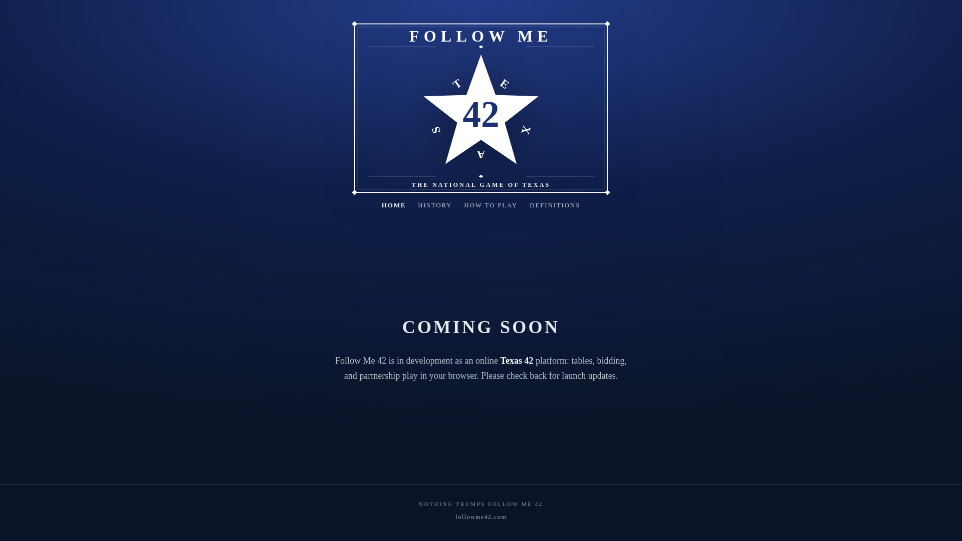 website screenshot of https://followme42.com/