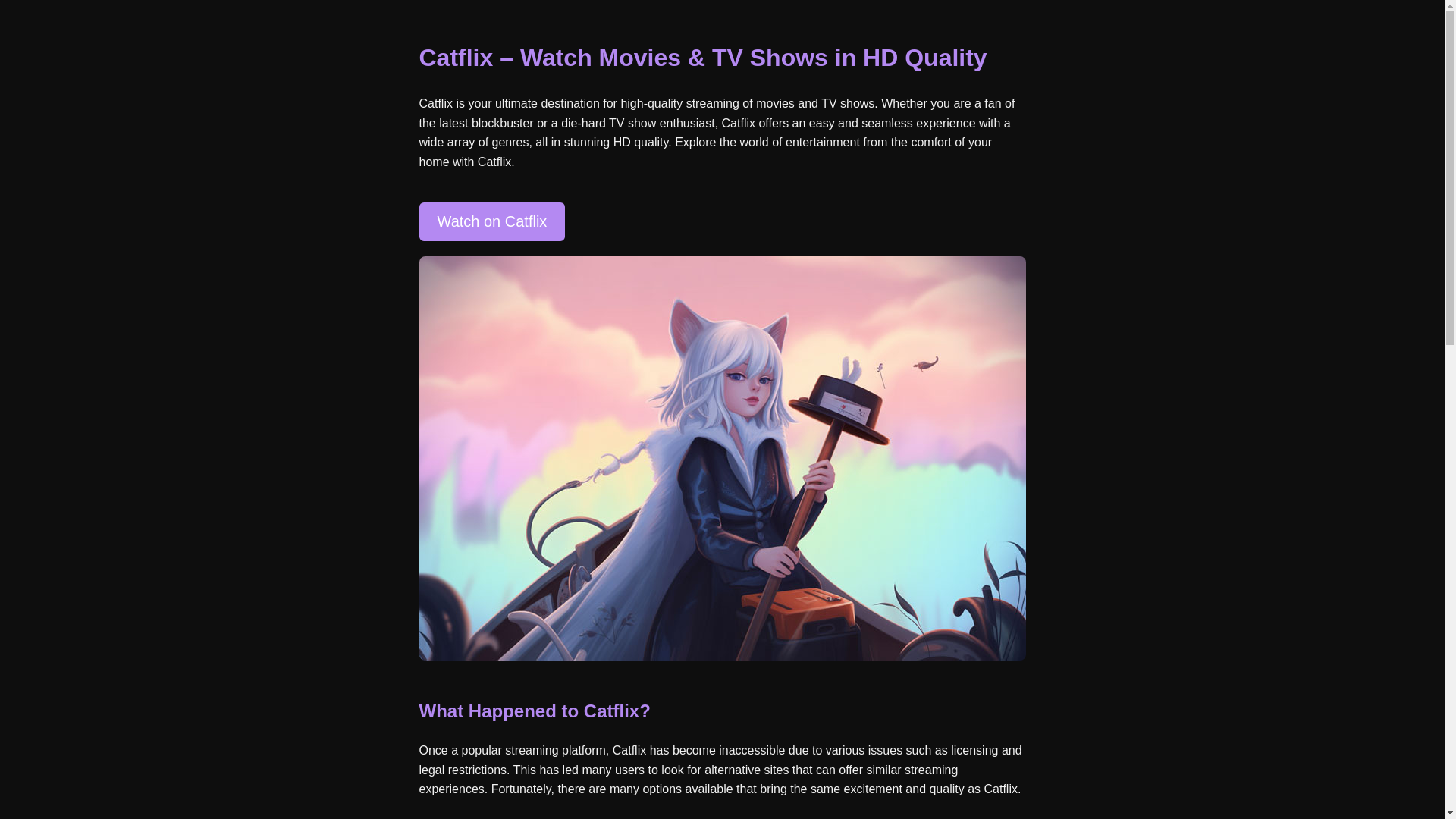 website screenshot of https://catflix-dj3.pages.dev/