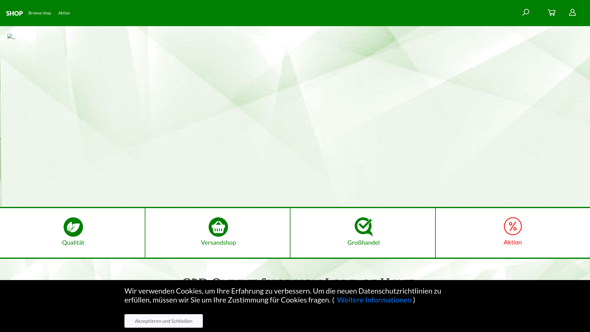 website screenshot of https://admin-lord-of-hanf.pages.dev/