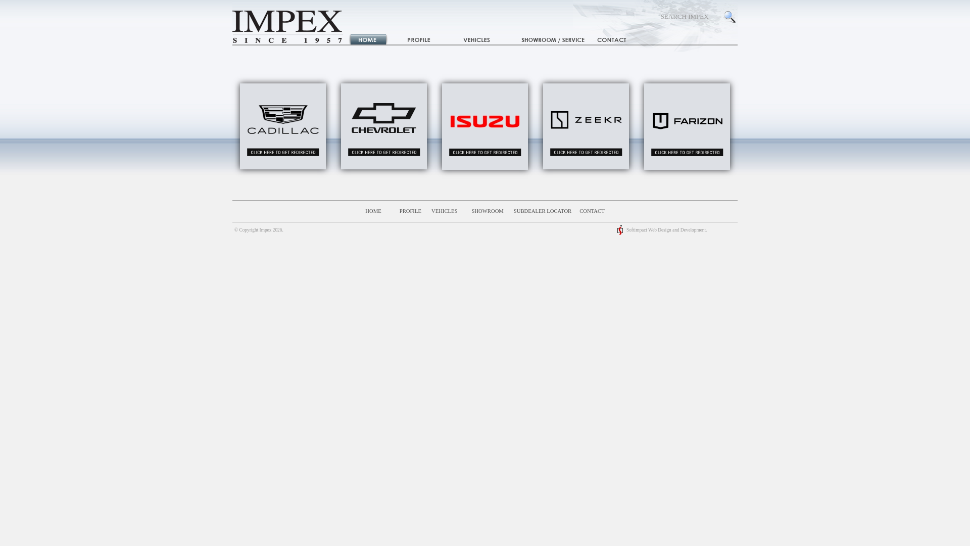 website screenshot of https://impextradingcolebanon.com/