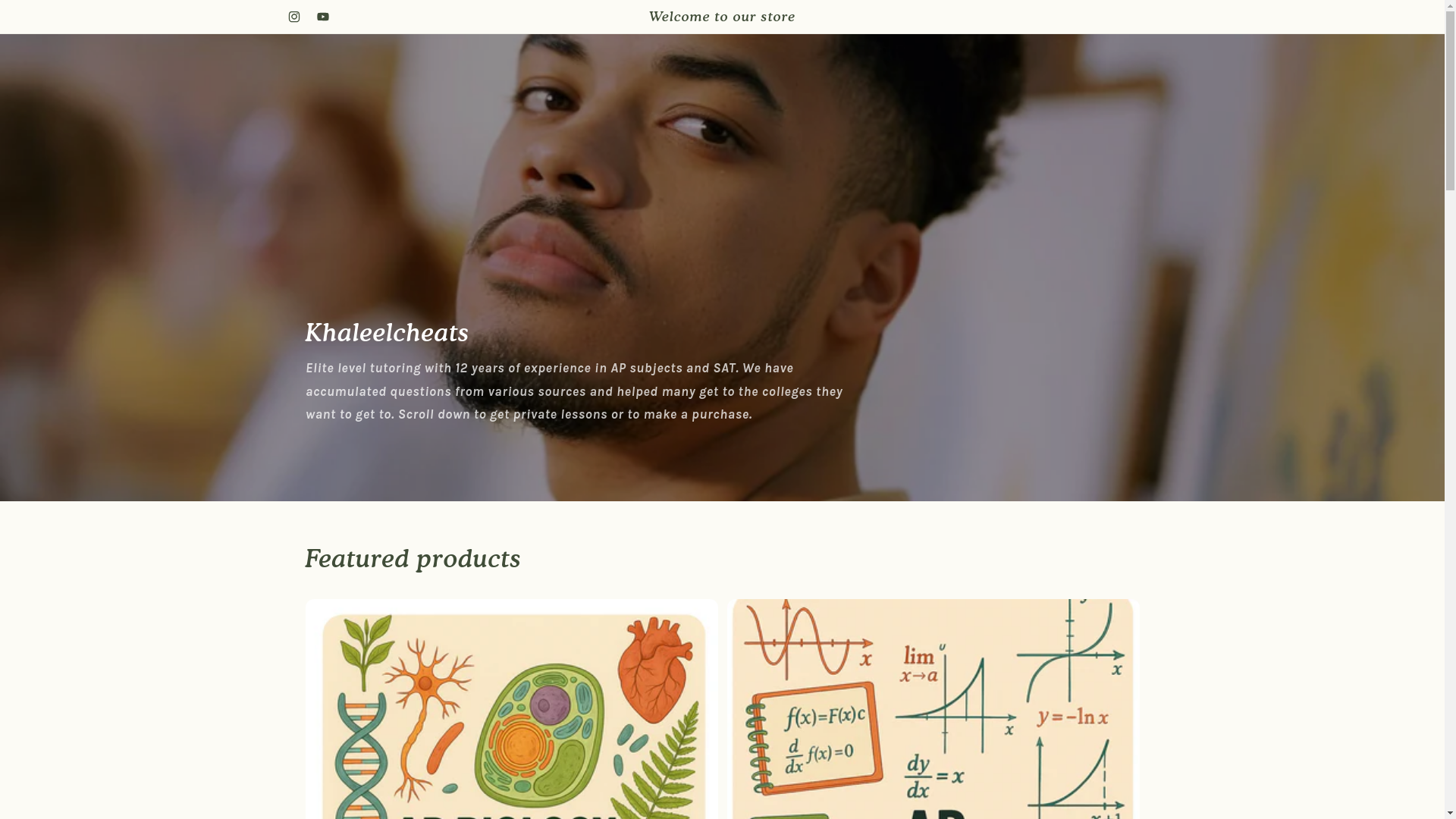 website screenshot of https://khaleelcheats.com/