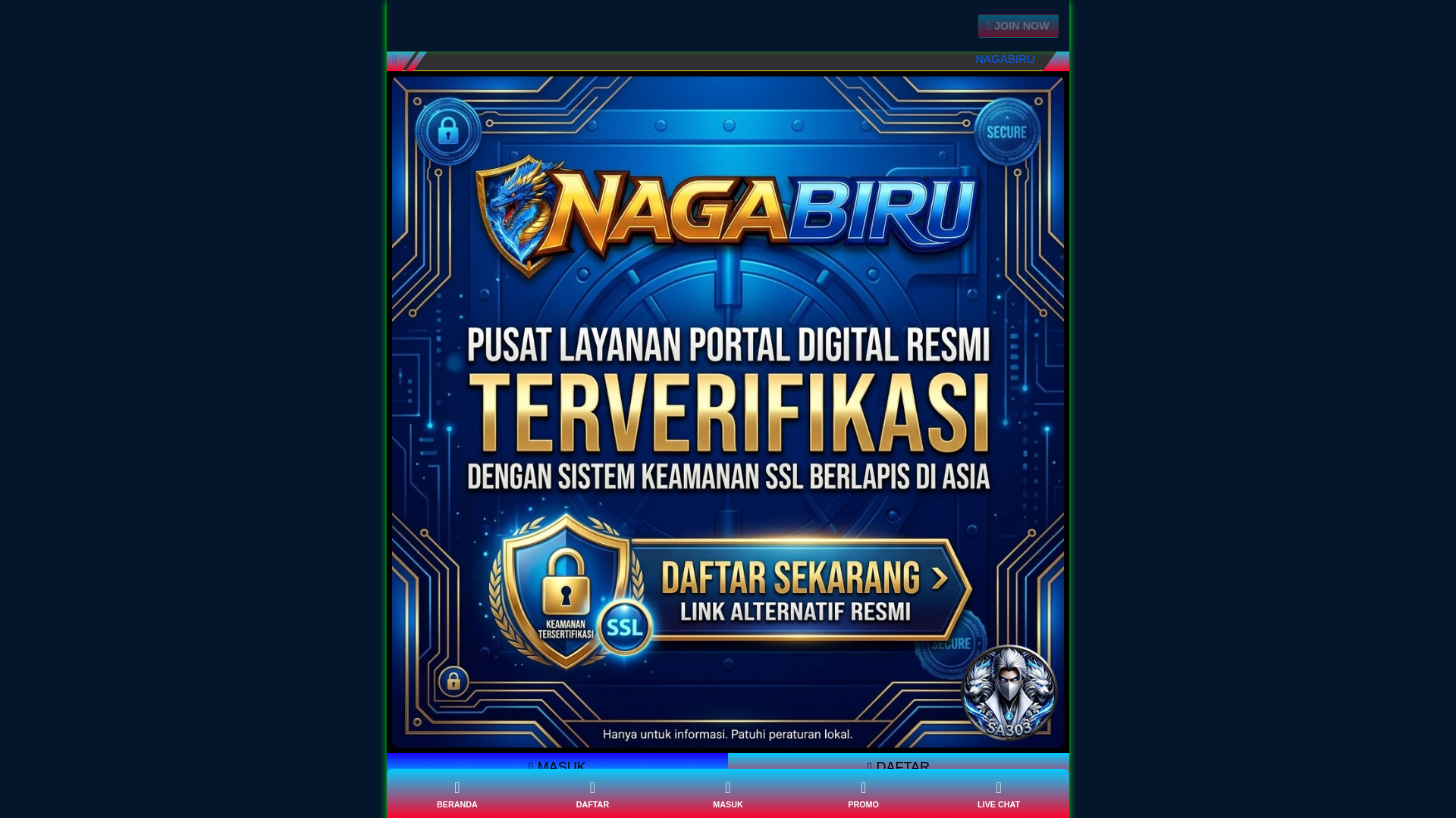 website screenshot of https://raddizamp-nagabiru.pages.dev/