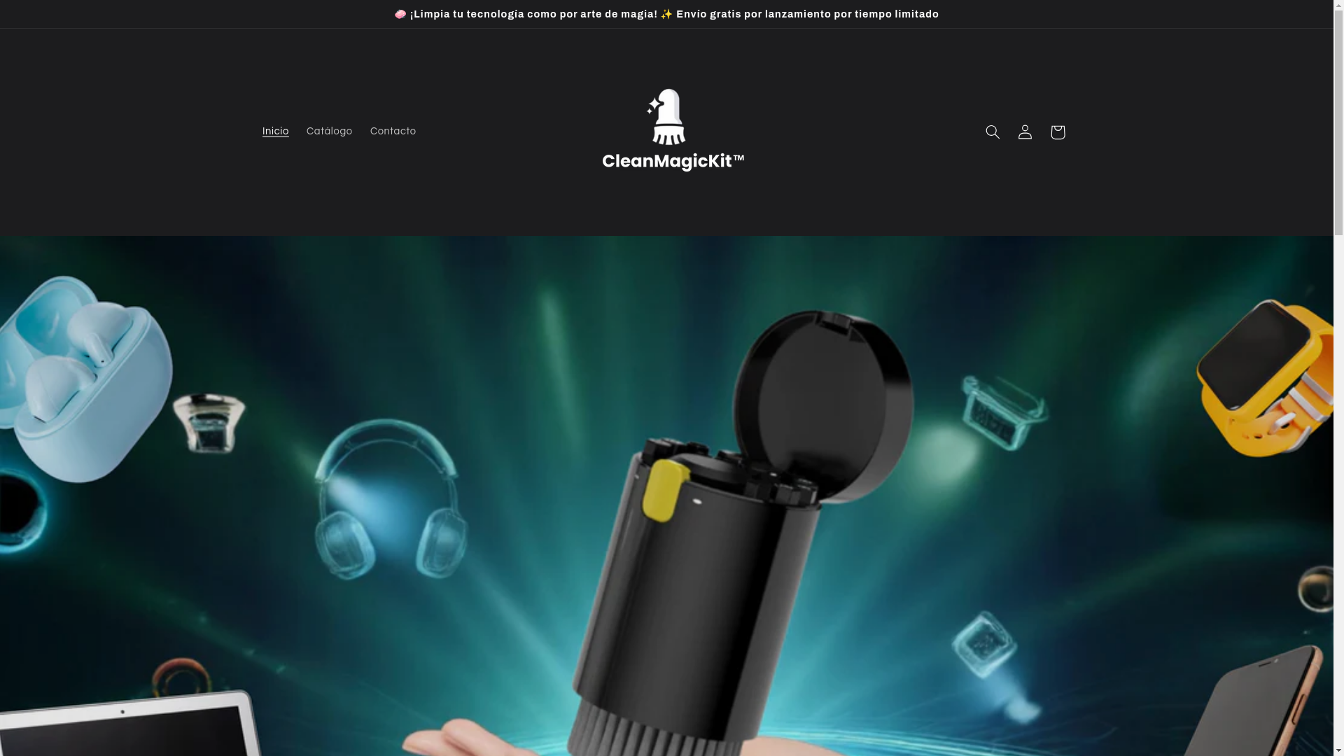 website screenshot of https://cleanmagickit.com/