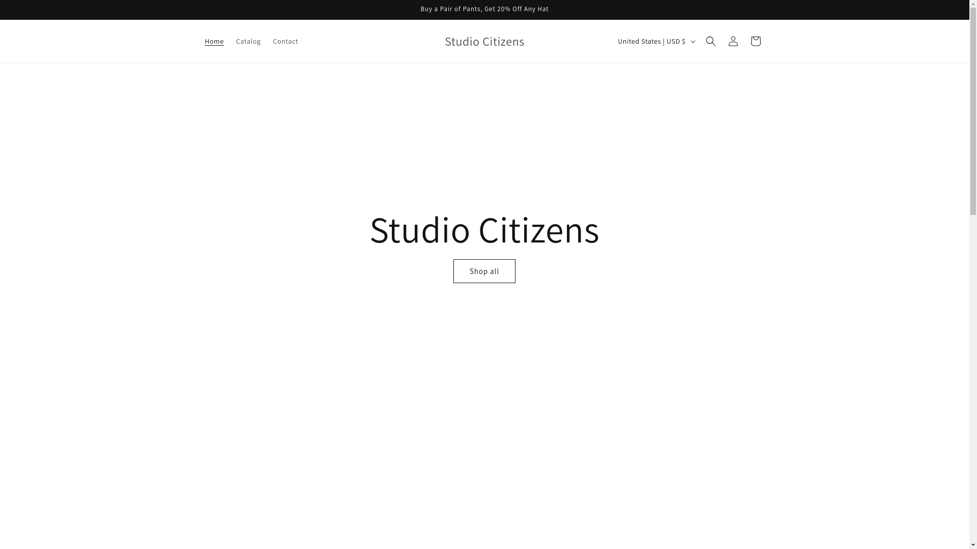 website screenshot of https://studiocitizens.com/