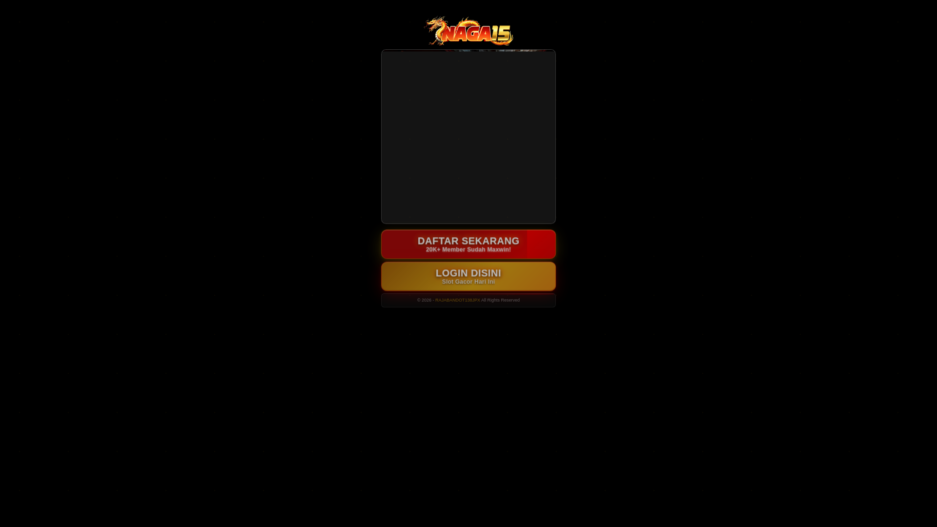 website screenshot of https://rajabandot138jpx.live/