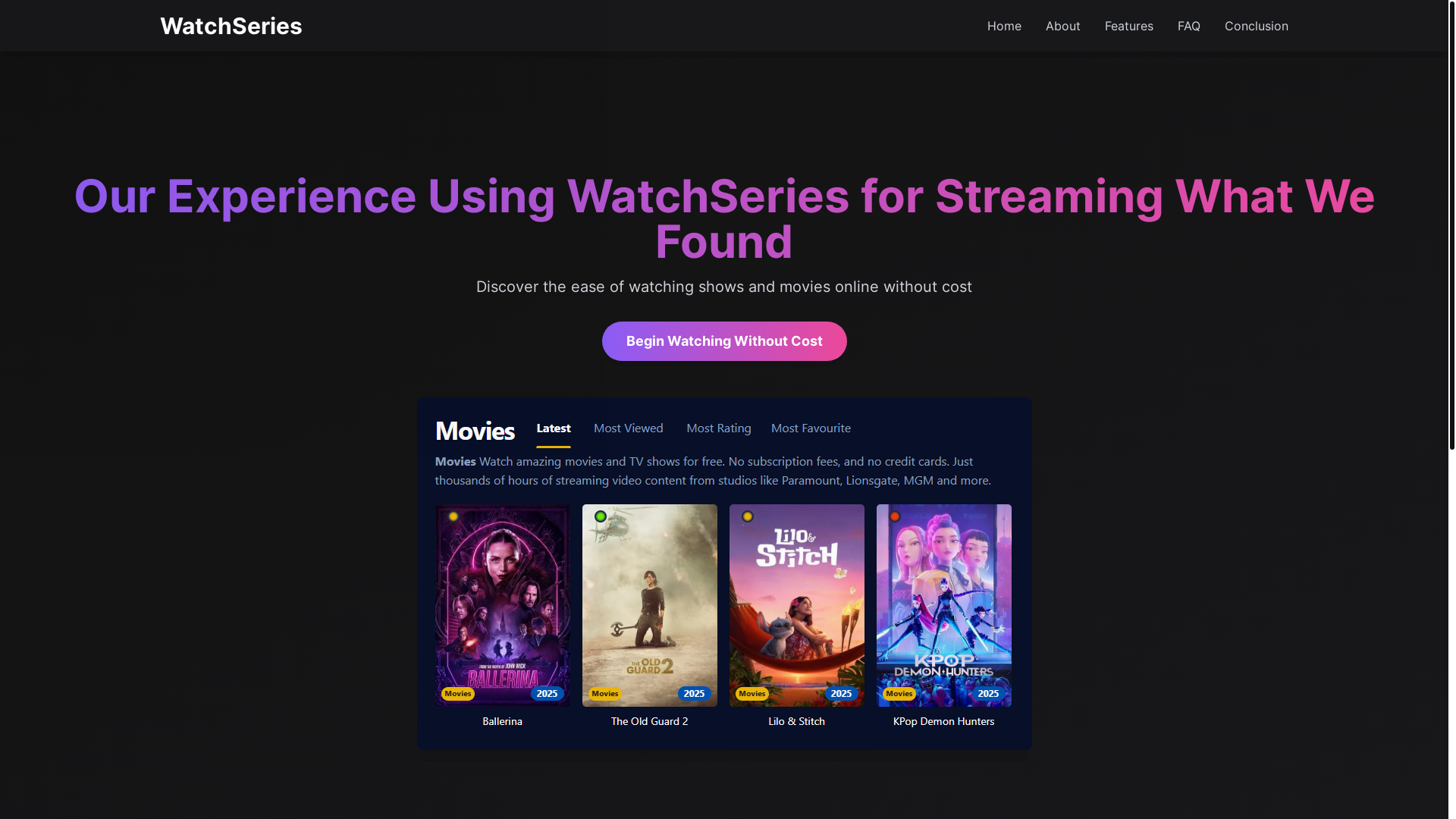 website screenshot of https://watchseries-w19t.pages.dev/
