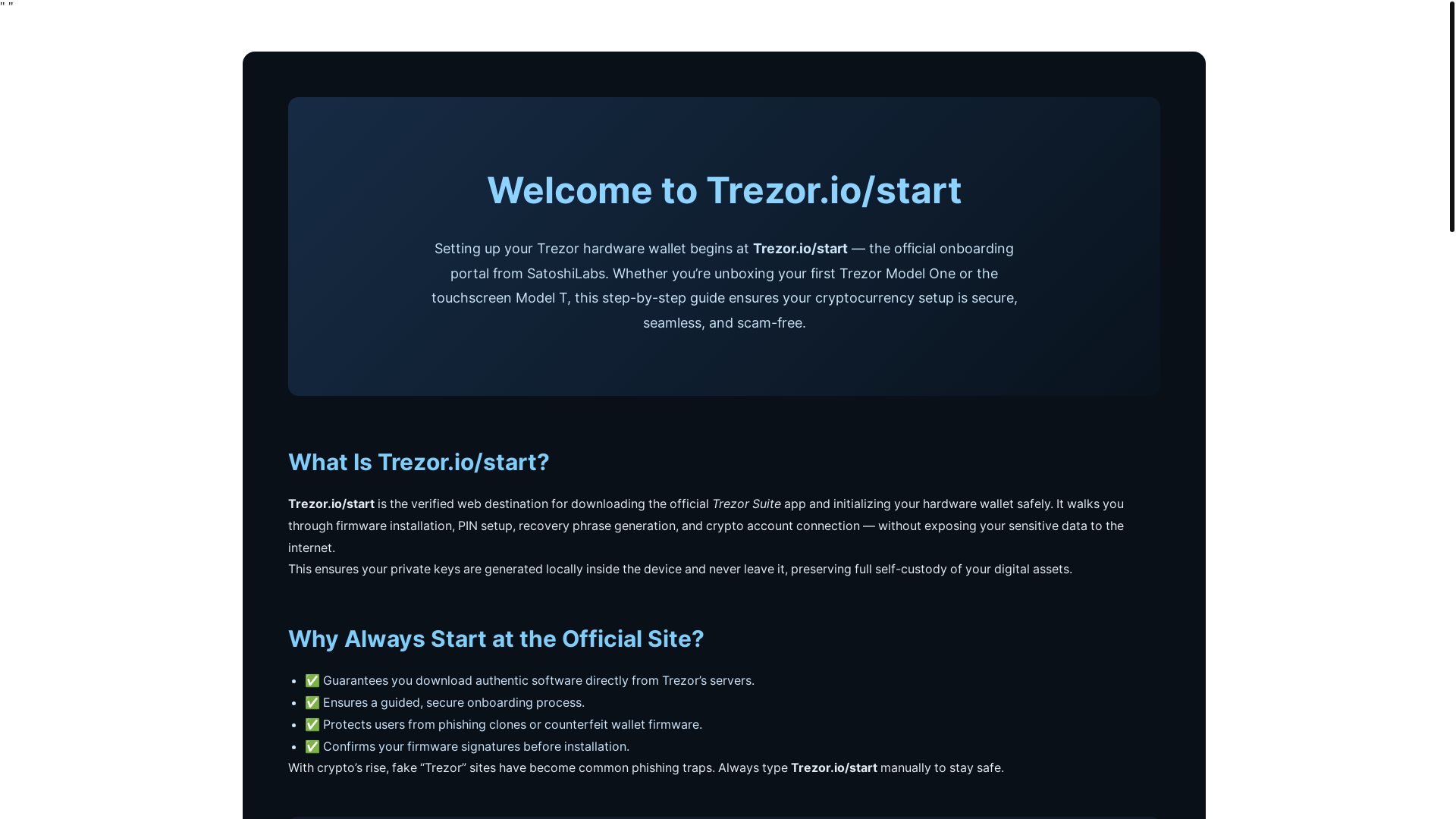 website screenshot of https://get-starttrezrio.pages.dev/