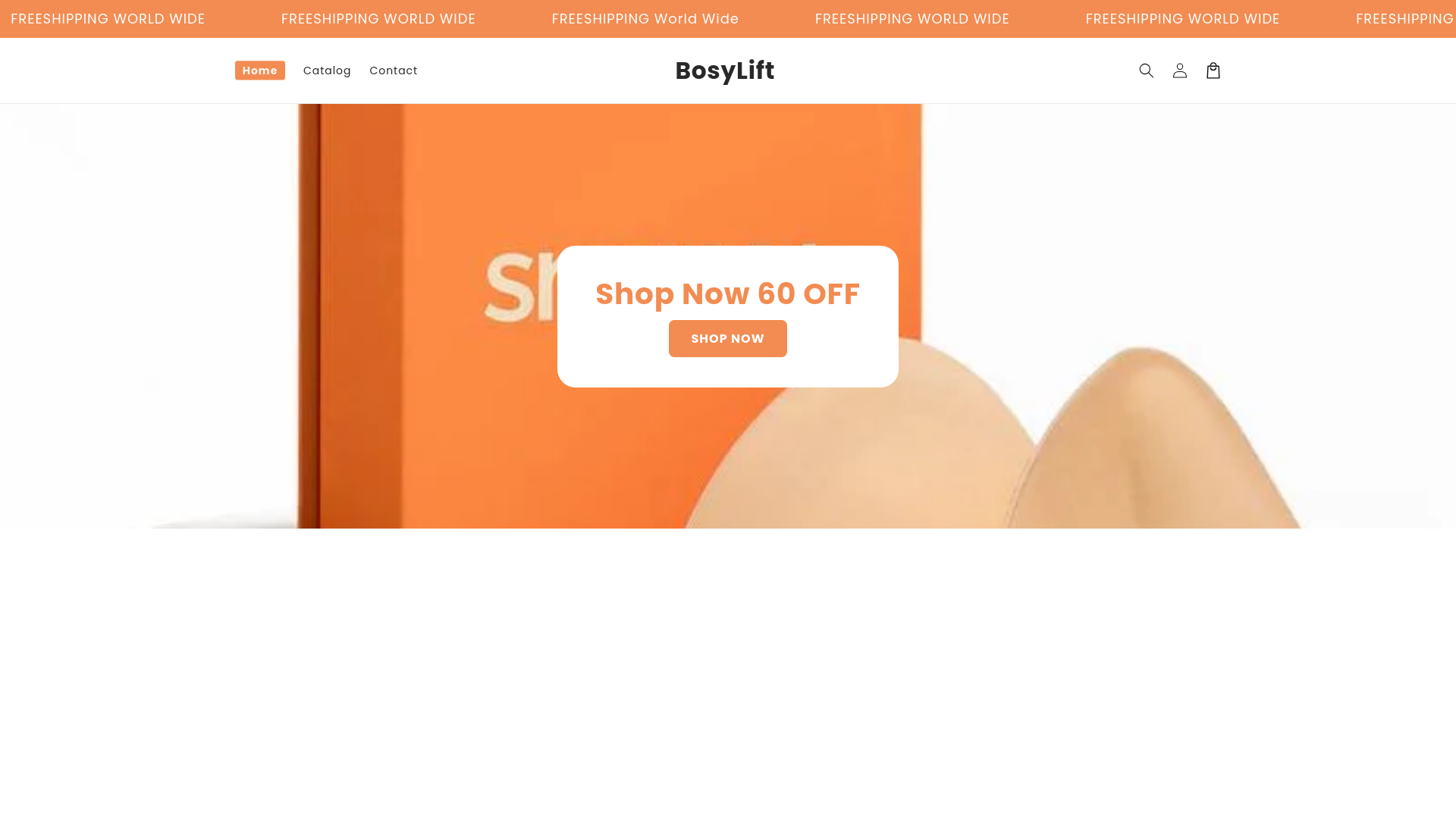 website screenshot of https://bosylift.com/