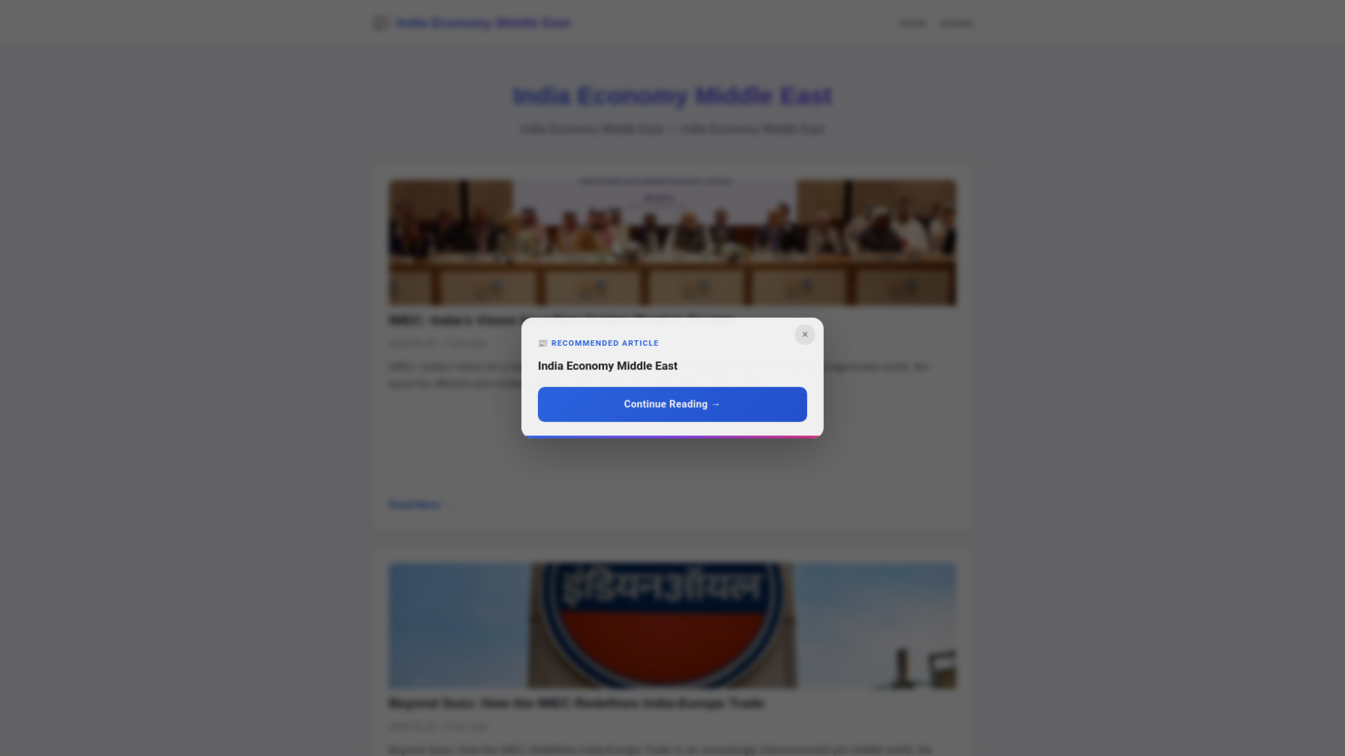 website screenshot of https://india-economy-middle-east.pages.dev/