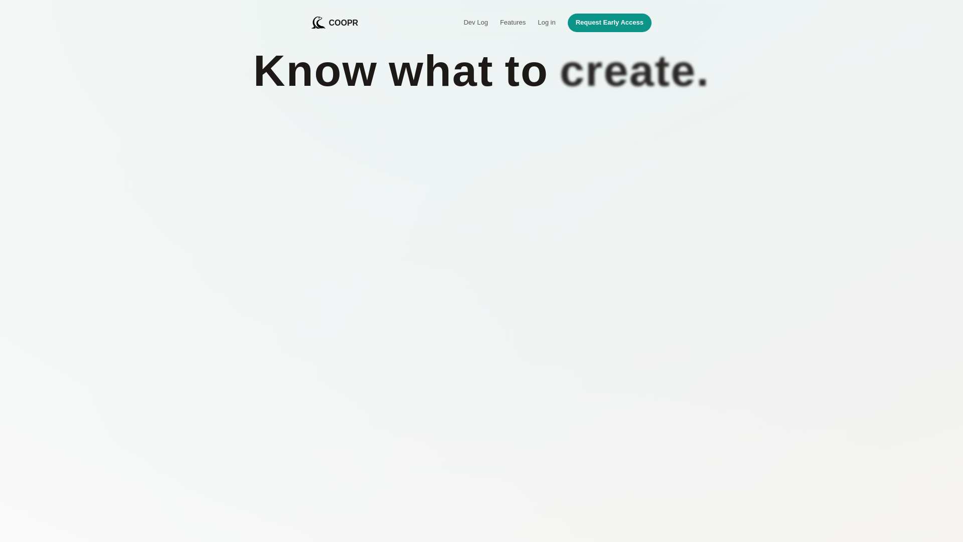 website screenshot of https://cooprlabs.org/