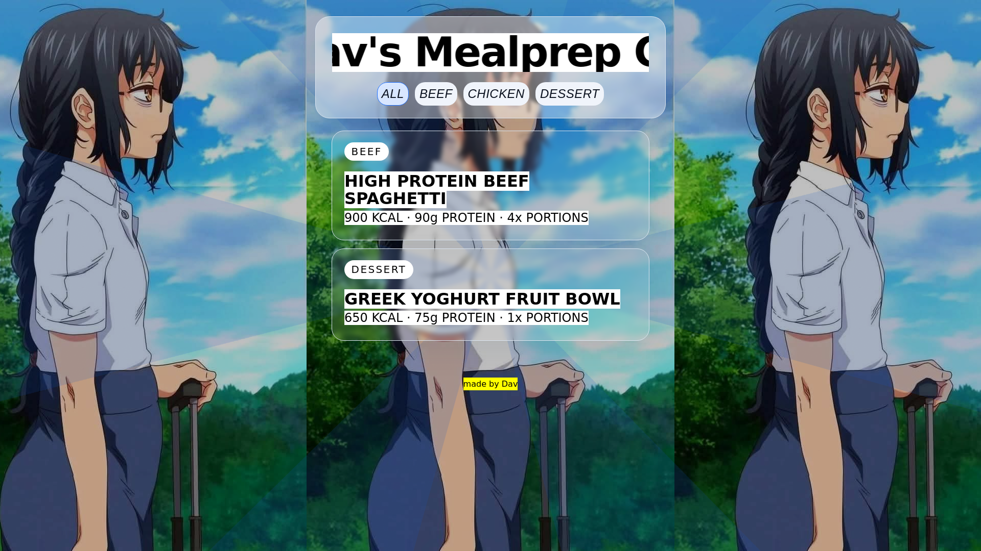 website screenshot of https://dav-da-cookbook.pages.dev/