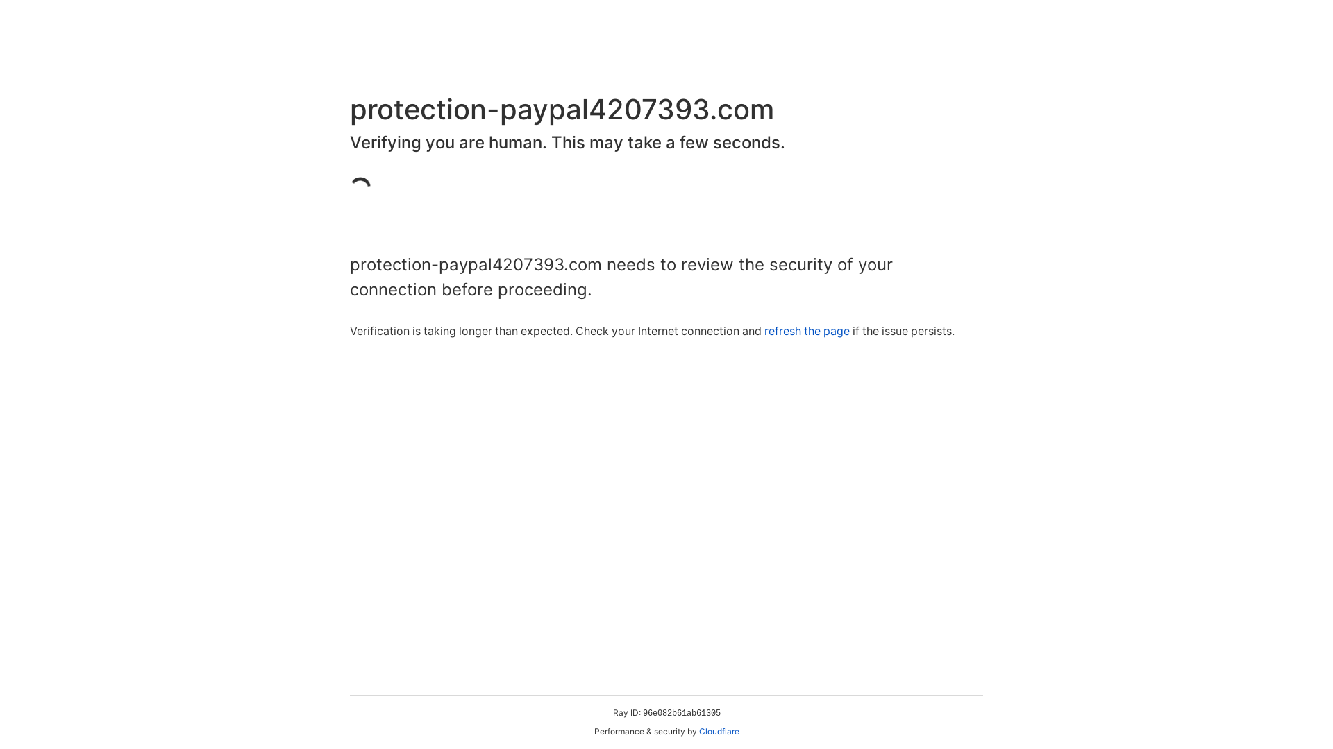 website screenshot of https://protection-paypal4207393.com/