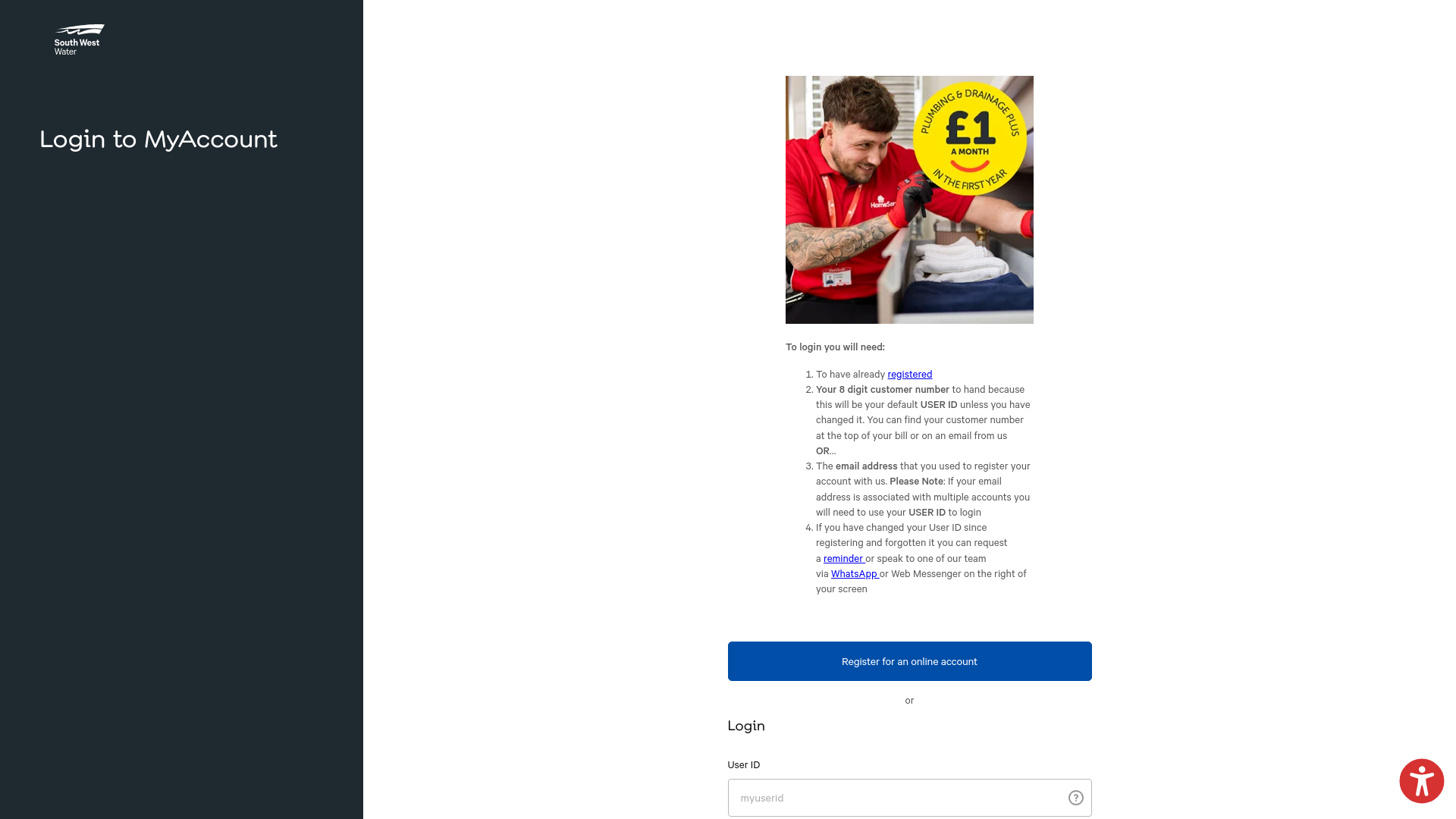 website screenshot of https://qrco.de/bfdThg