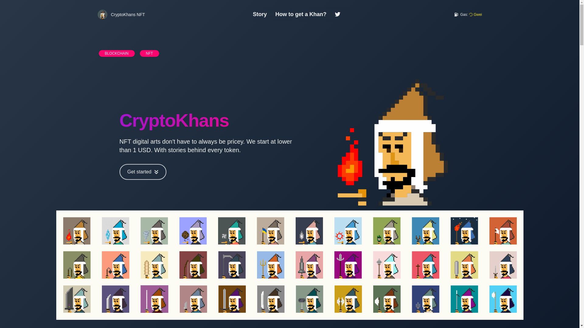 website screenshot of https://cryptokhans.pages.dev/