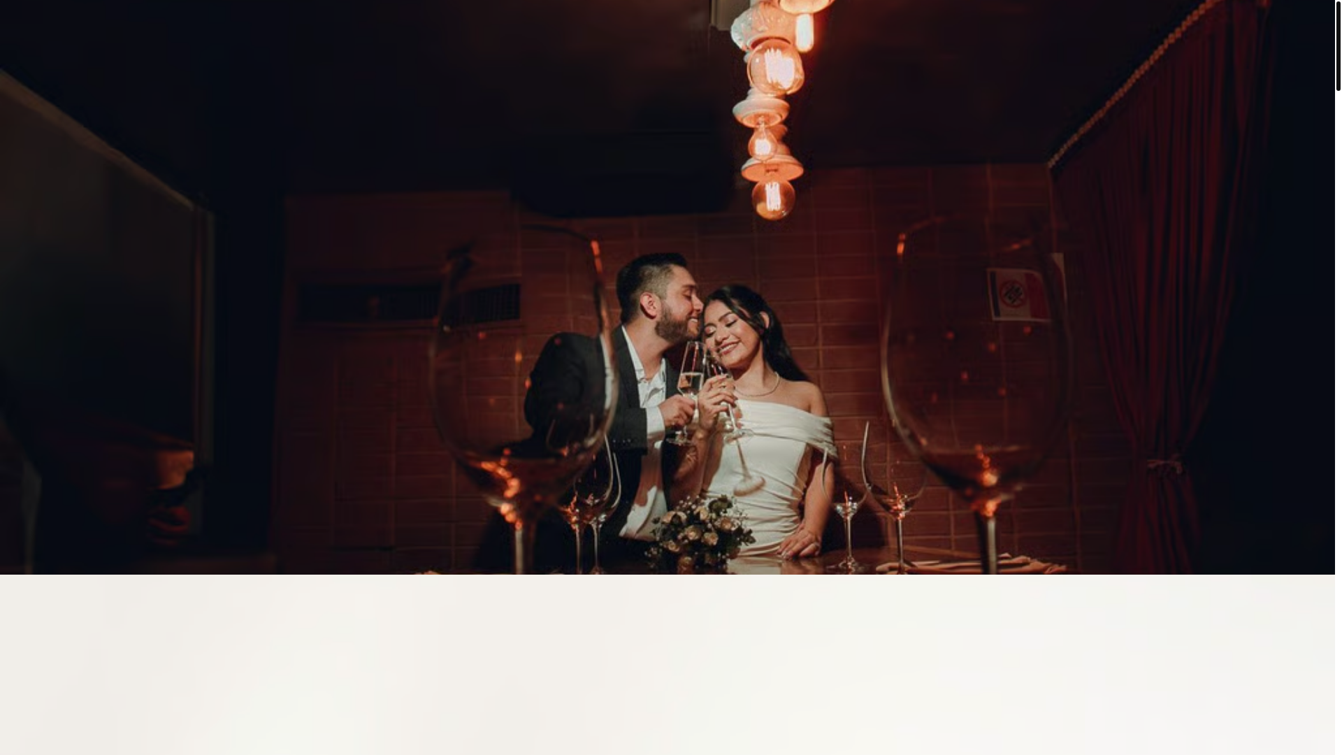 website screenshot of https://abiezerymonica.site/