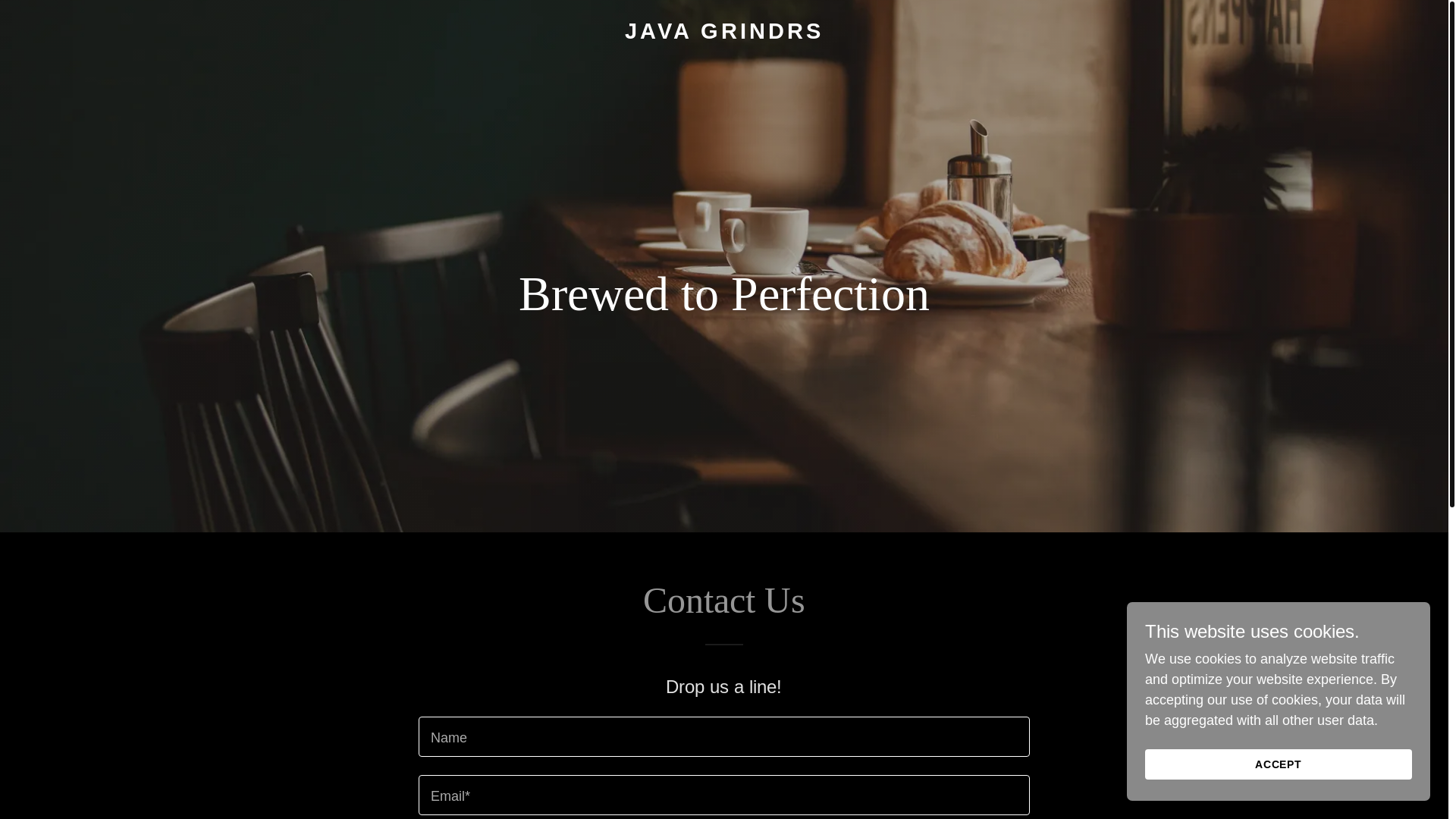 website screenshot of https://javagrindrs.com/