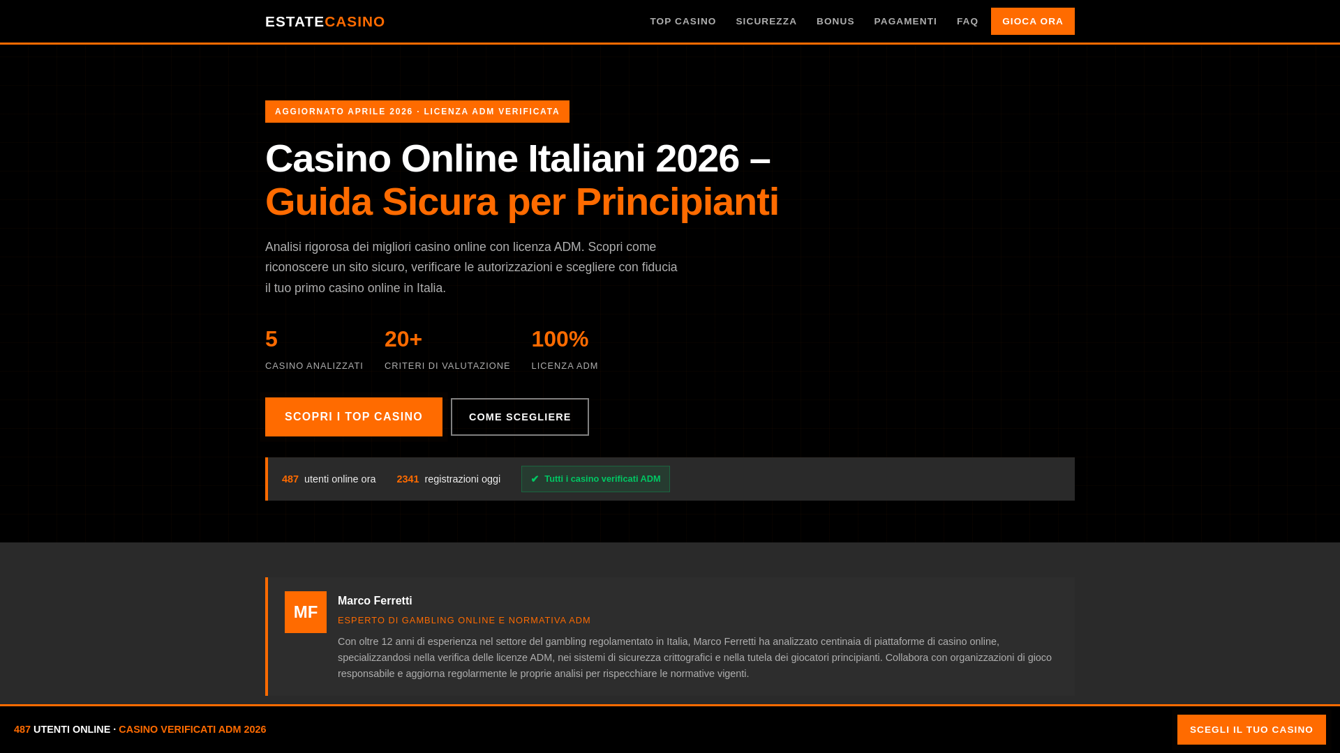 website screenshot of https://estateinfamiglia-it.pages.dev/