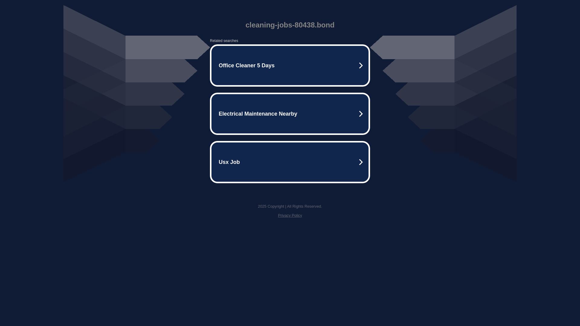 website screenshot of https://cleaning-jobs-80438.bond/