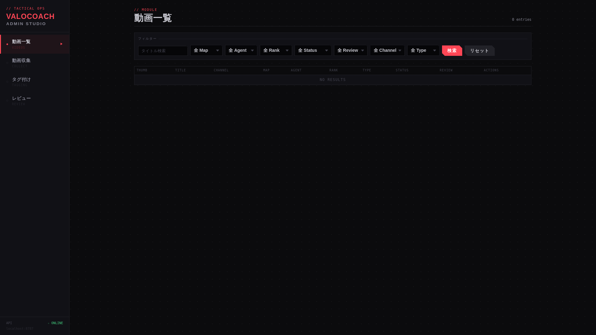 website screenshot of https://valocoach-admin.pages.dev/