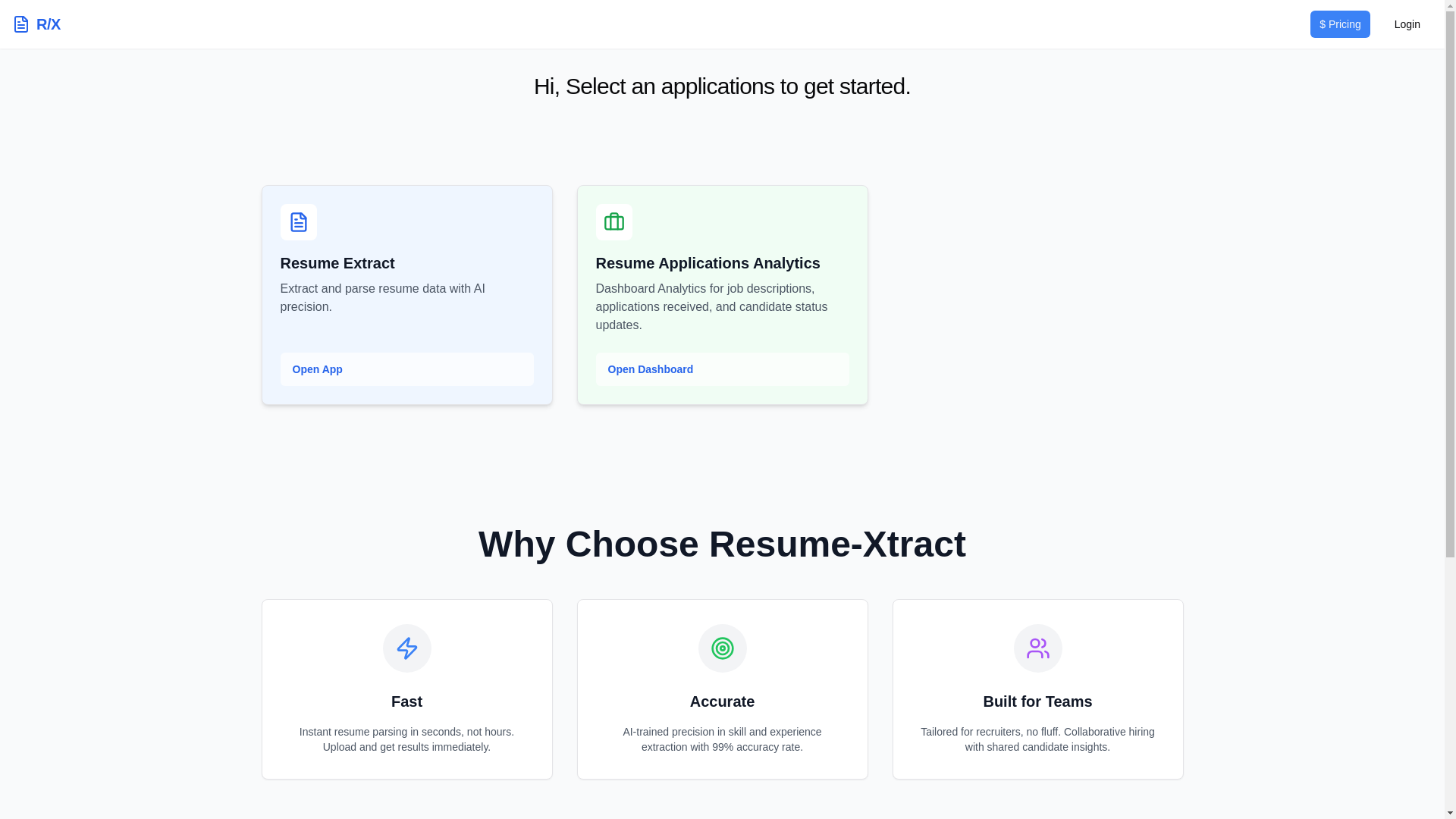 website screenshot of https://docxtai.com/