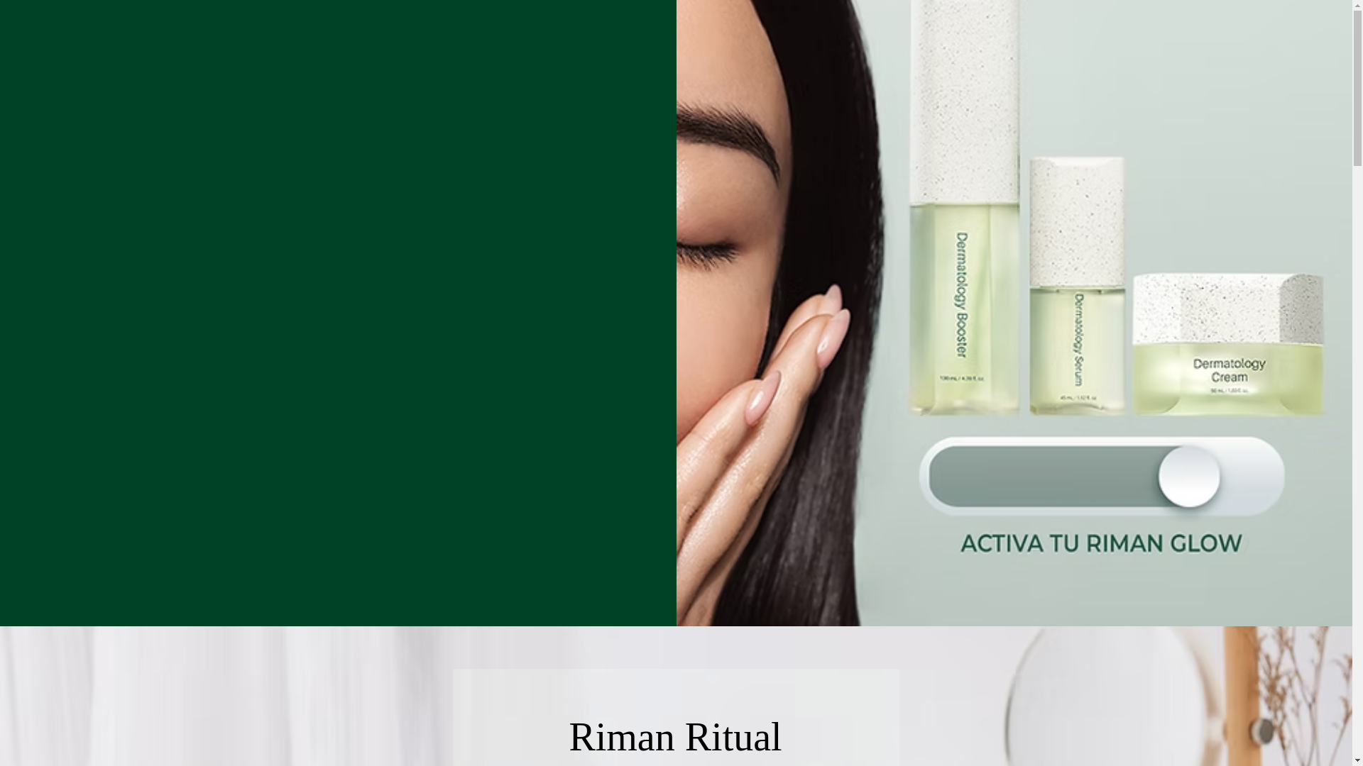 website screenshot of https://rimanskincarecoreano.com/