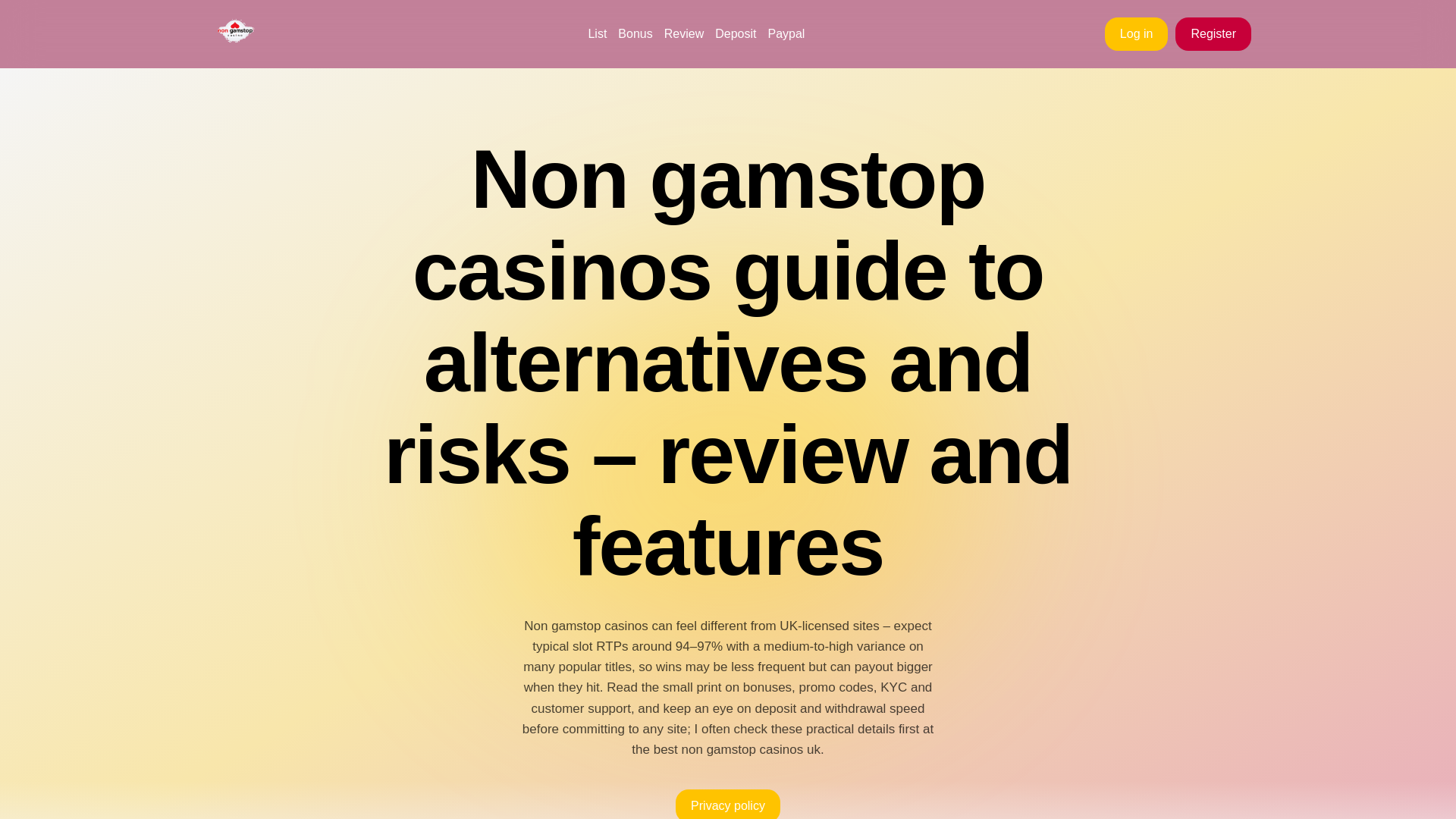 website screenshot of https://non-gamstop-casinos-wins.co.uk
