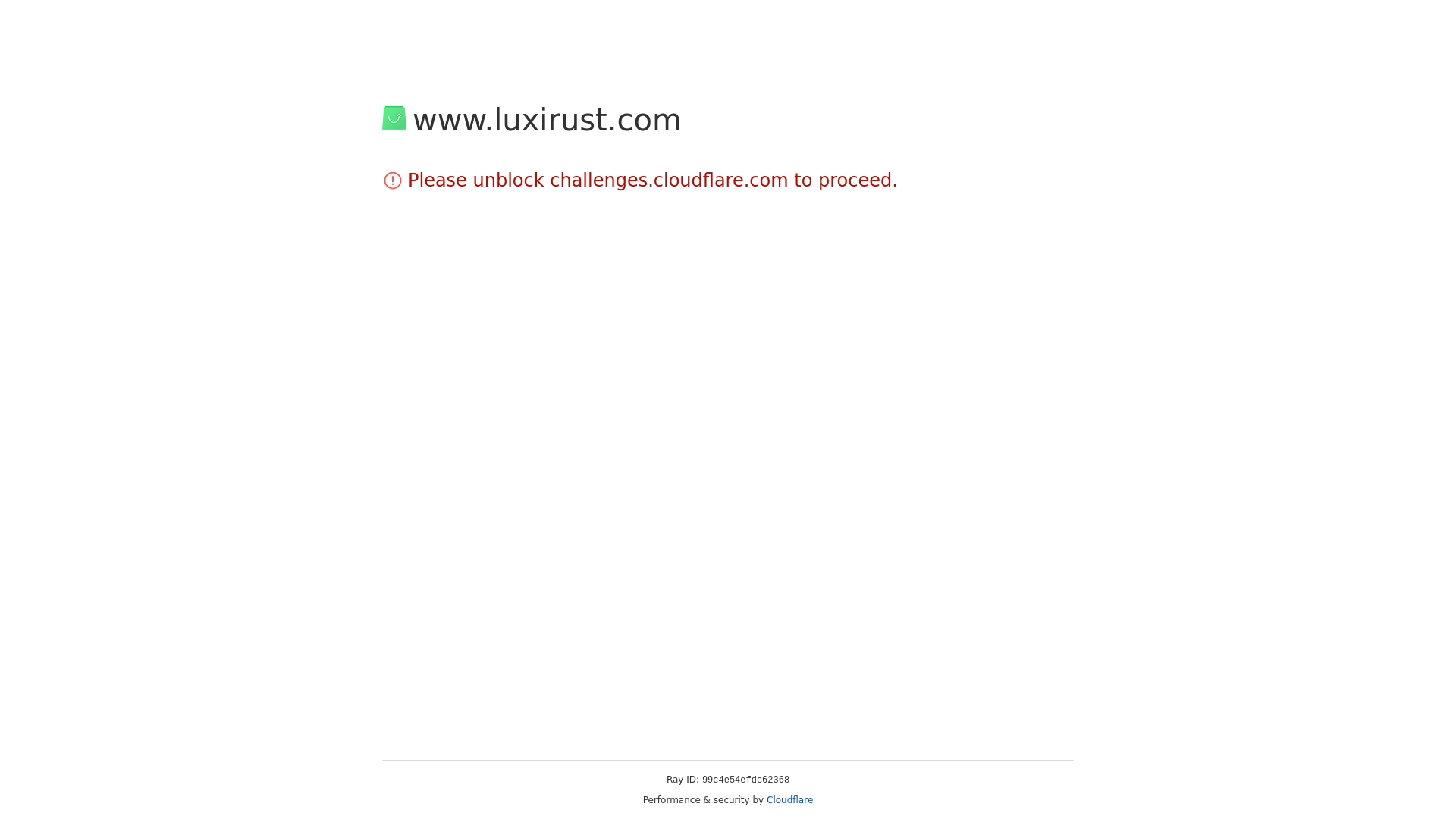 website screenshot of https://luxirust.com/