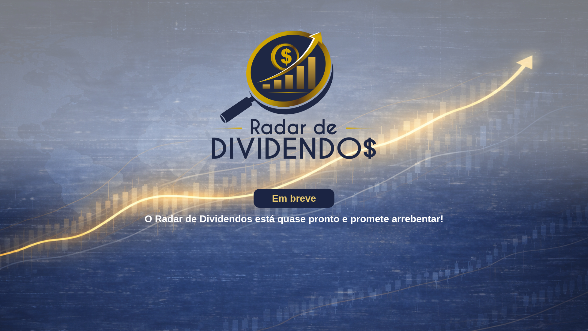website screenshot of https://radardedividendo.com.br/