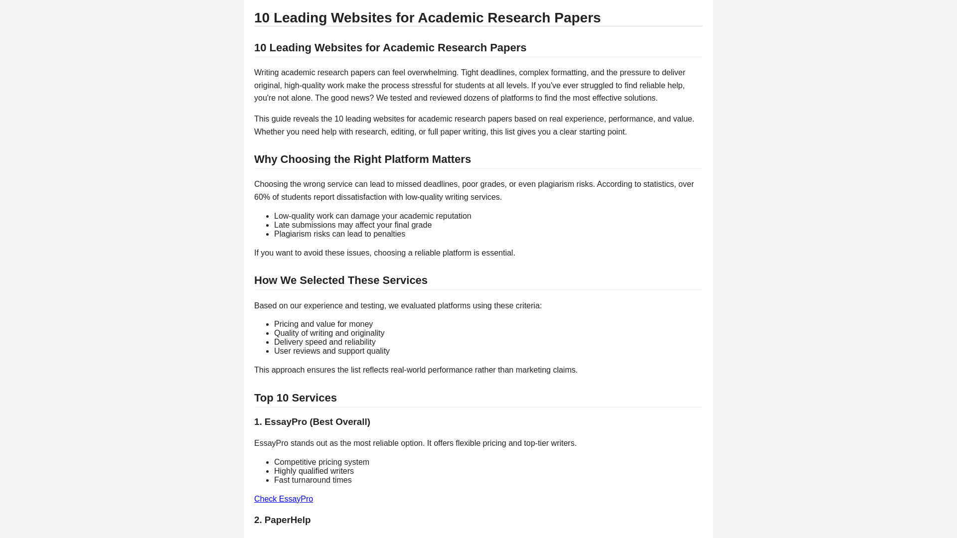 website screenshot of https://10-leading-websites-for-academic-research-papers-42.pages.dev/