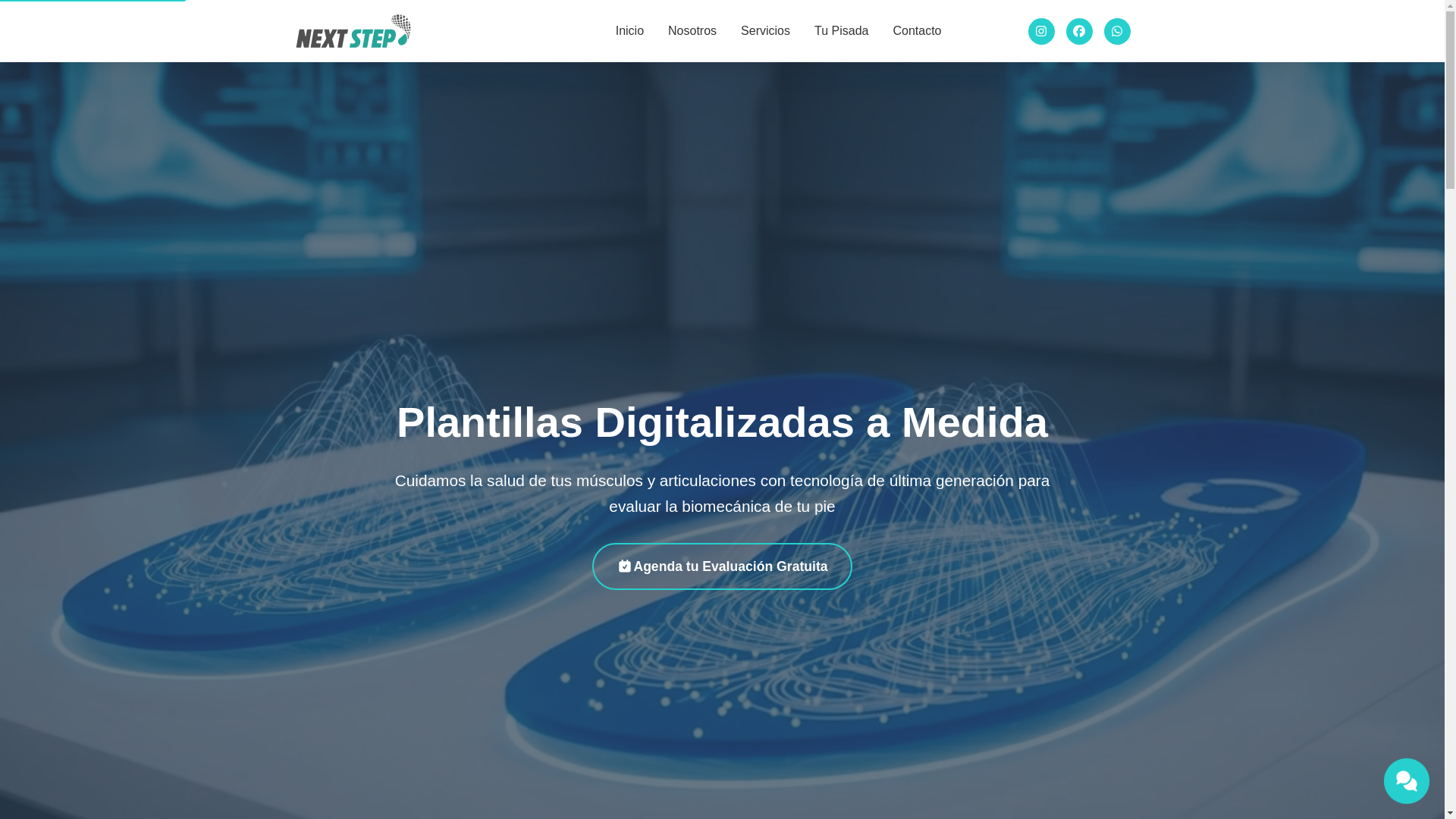 website screenshot of https://next-step.com.ar/