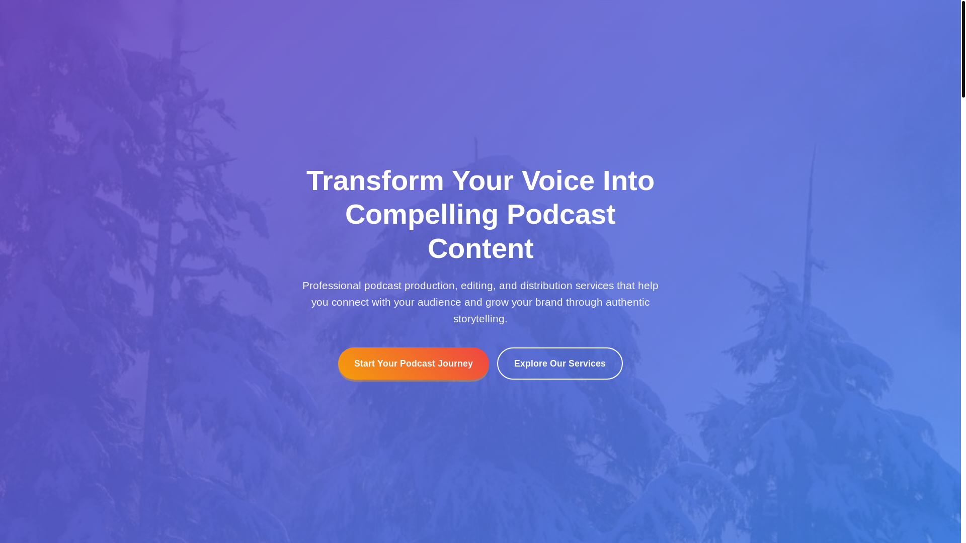 website screenshot of https://authenticvoicepodcast.cyou/