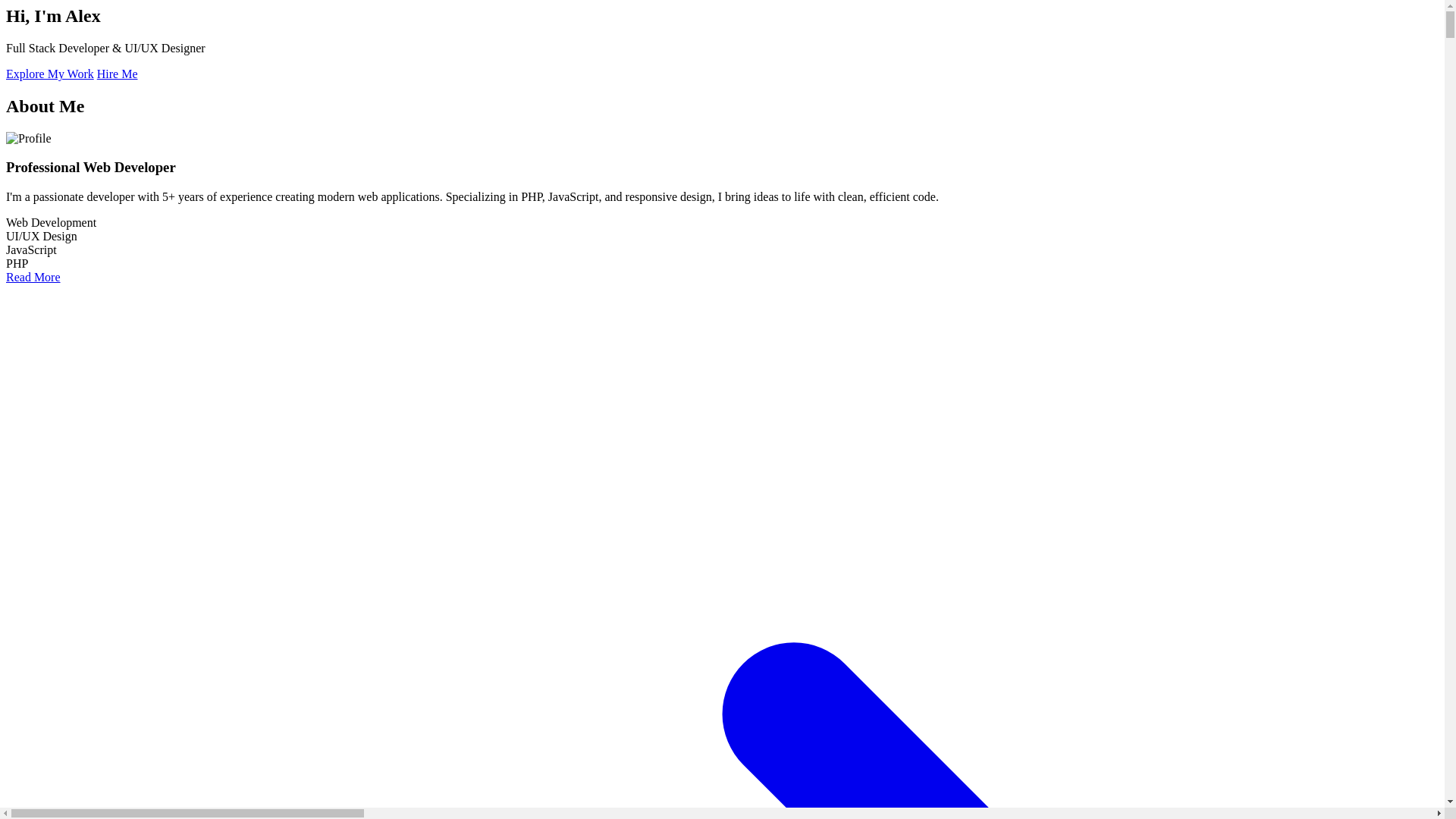 website screenshot of https://sarte-portfolio.info/