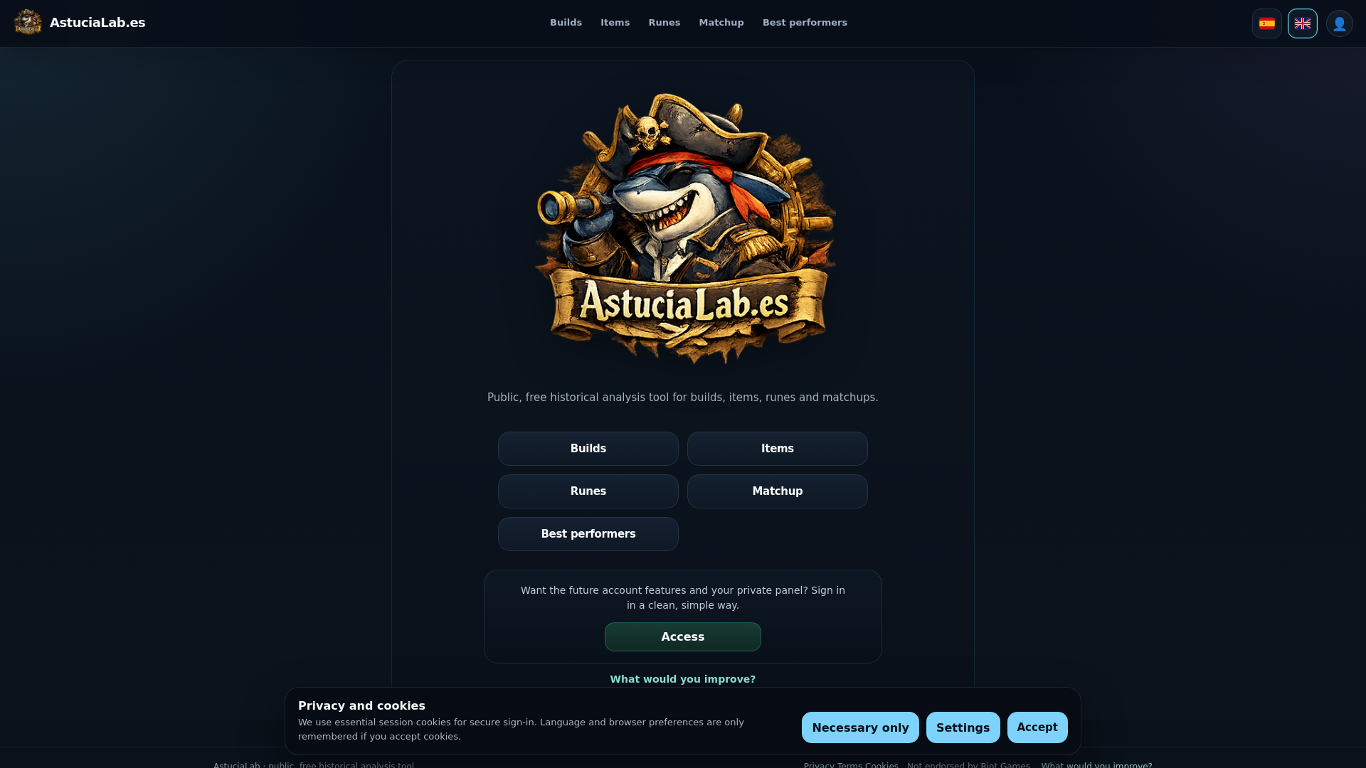 website screenshot of https://astucialab.es