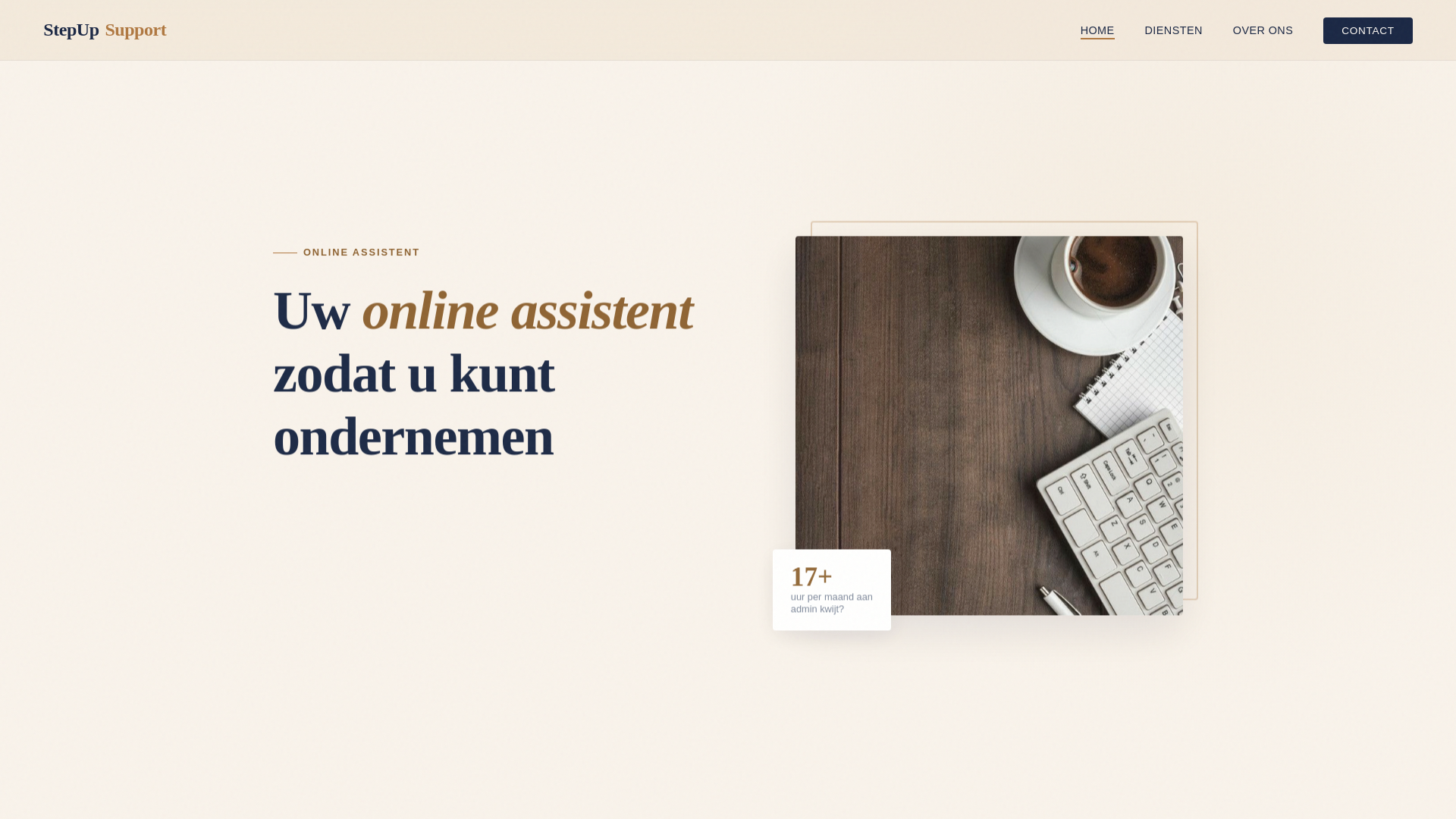 website screenshot of https://stepupsupport-preview.pages.dev/