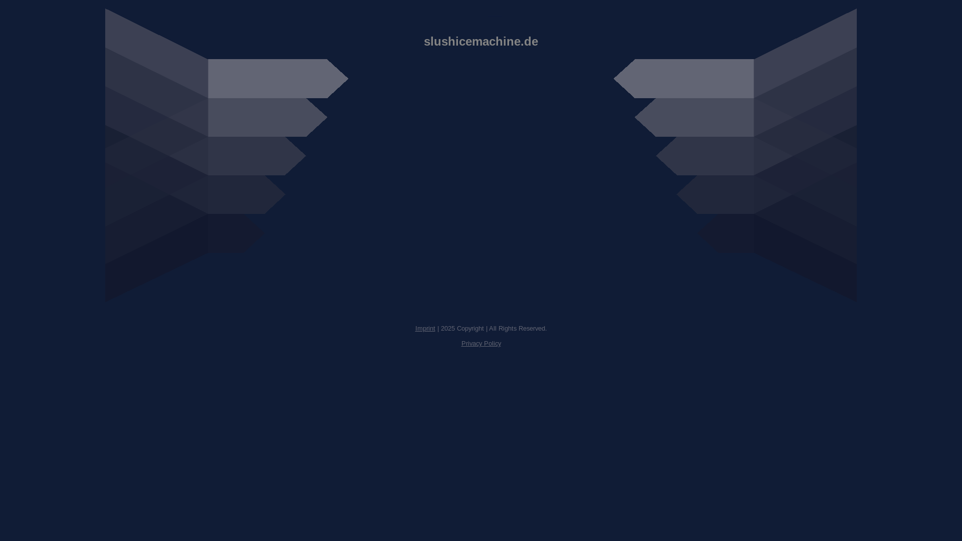 website screenshot of https://slushicemachine.de/