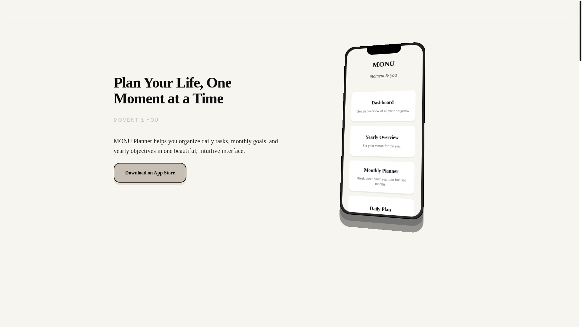 website screenshot of https://monu-website.pages.dev/