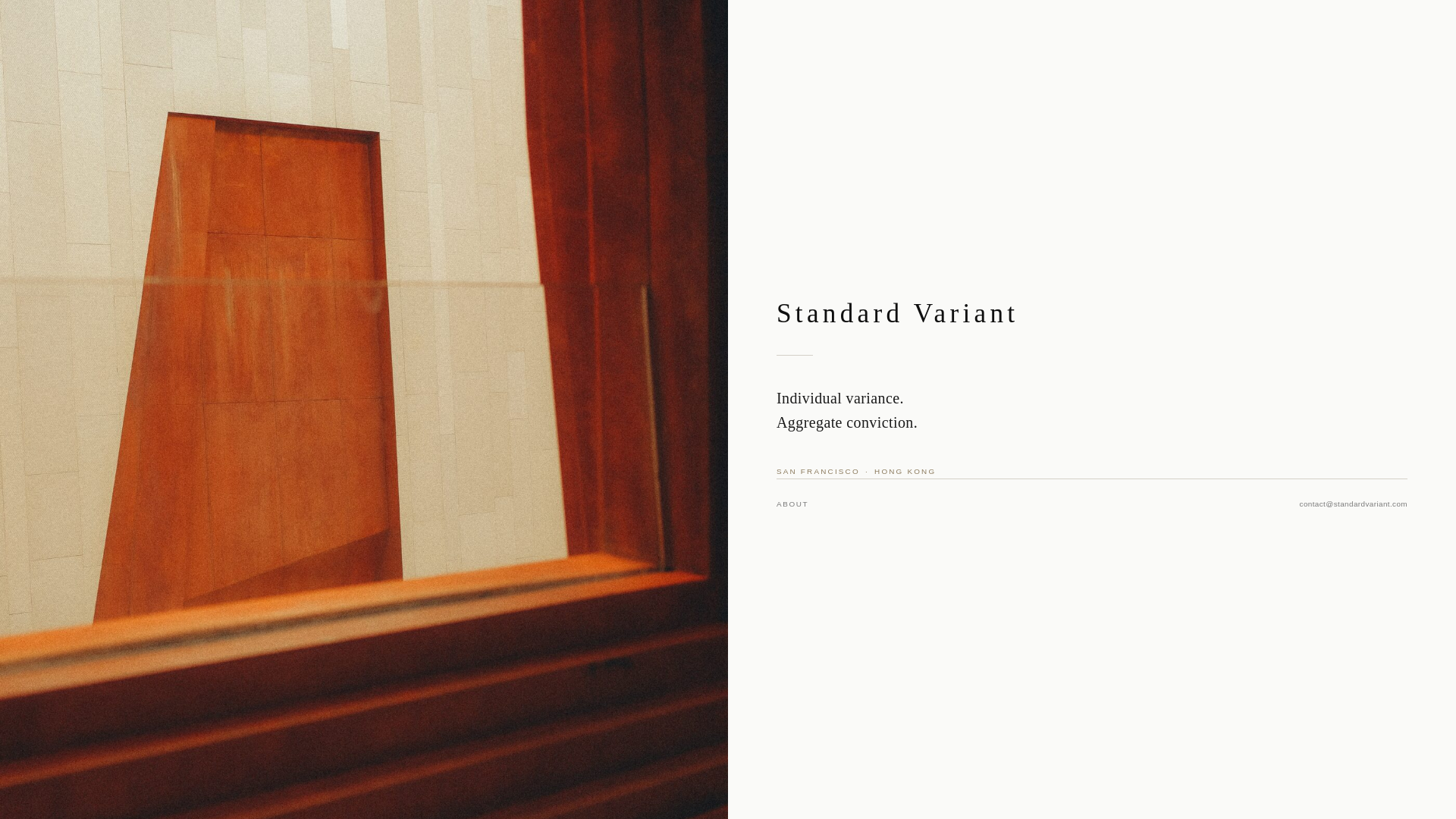 website screenshot of https://standard-variant.pages.dev/