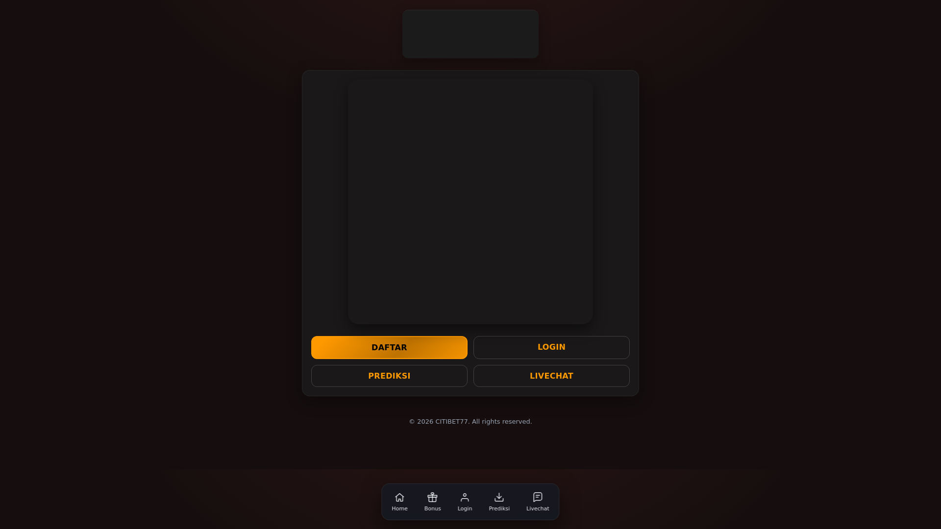 website screenshot of https://citibet77org.pages.dev/