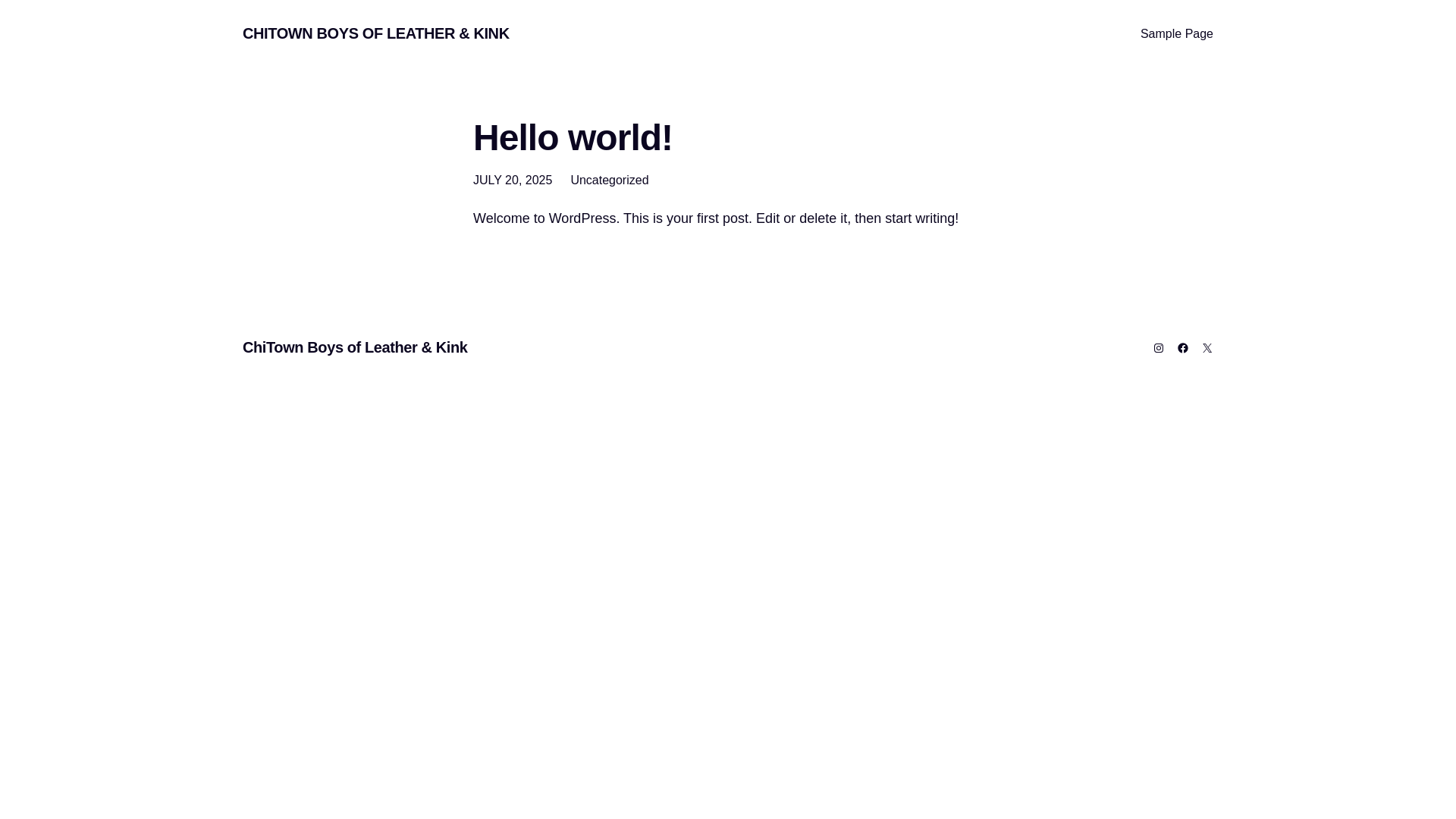 website screenshot of https://cblk.org/